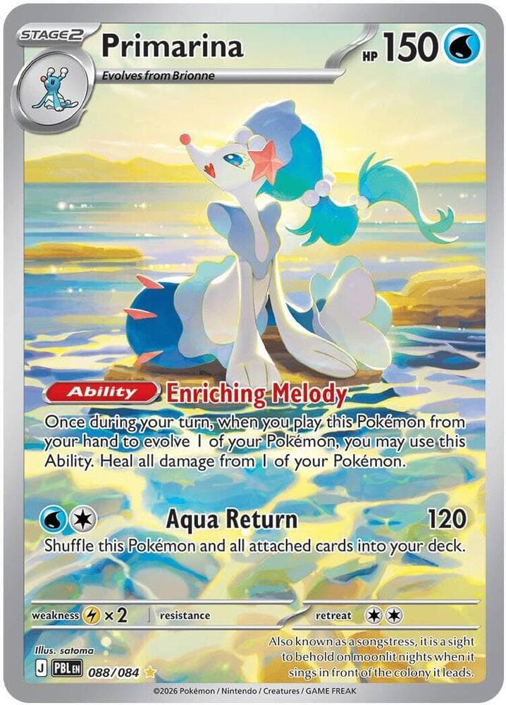 ME05: Pitch Black Primarina 88