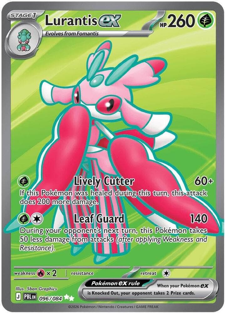 ME05: Pitch Black Lurantis ex 96