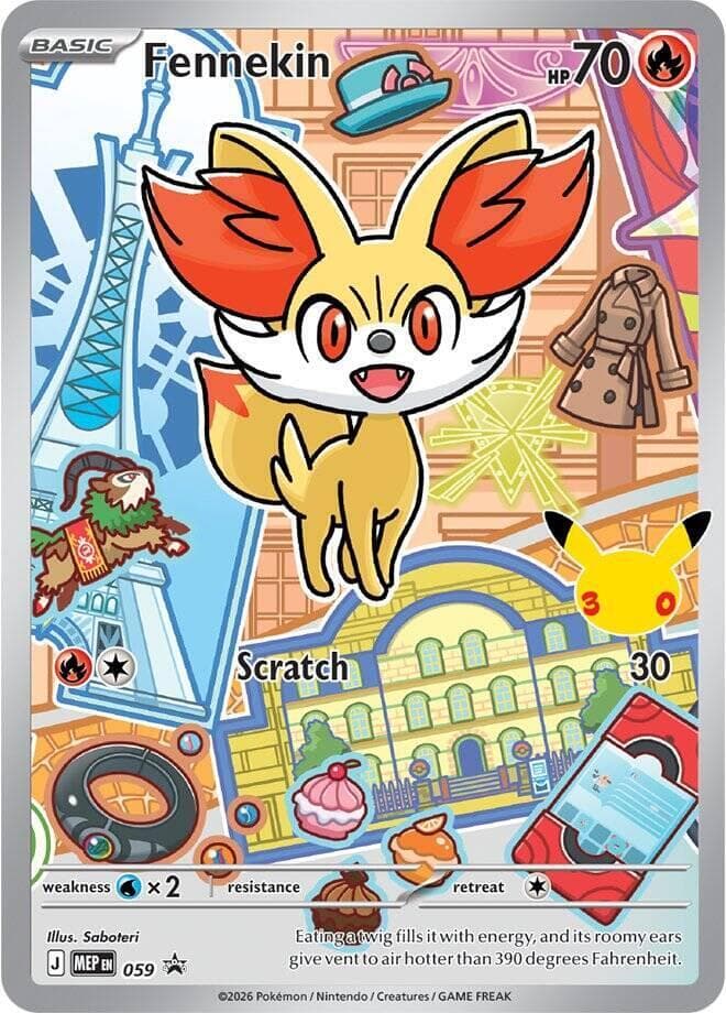 ME: Mega Evolution Promo Fennekin 59
