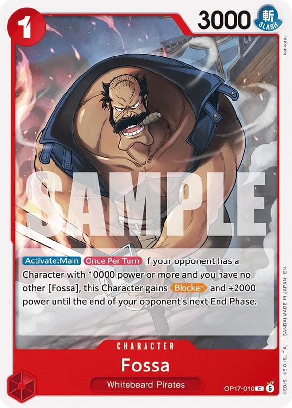 The World's Strongest Warriors Fossa OP17010