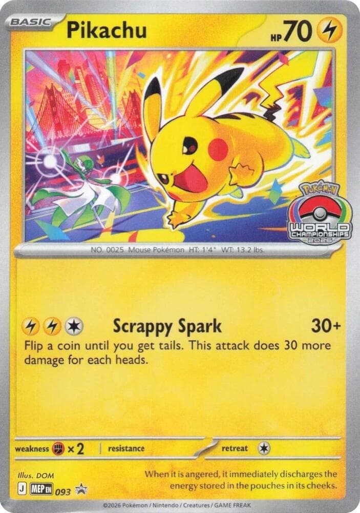 ME: Mega Evolution Promo Pikachu 93