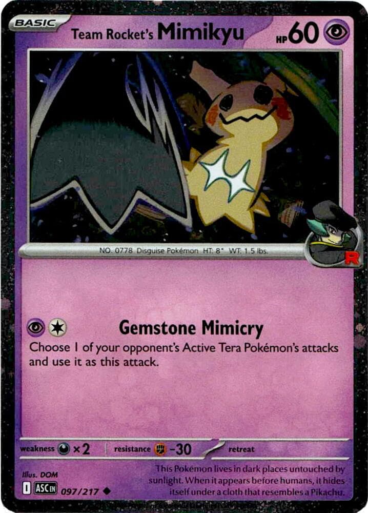 Team Rocket's Mimikyu