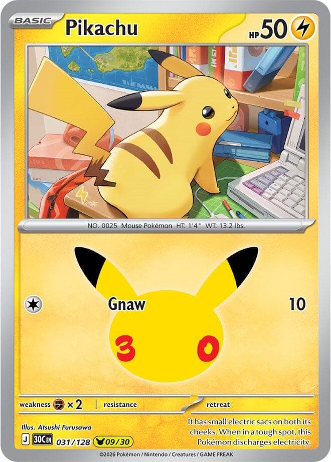 ME: 30th Celebration Pikachu 31