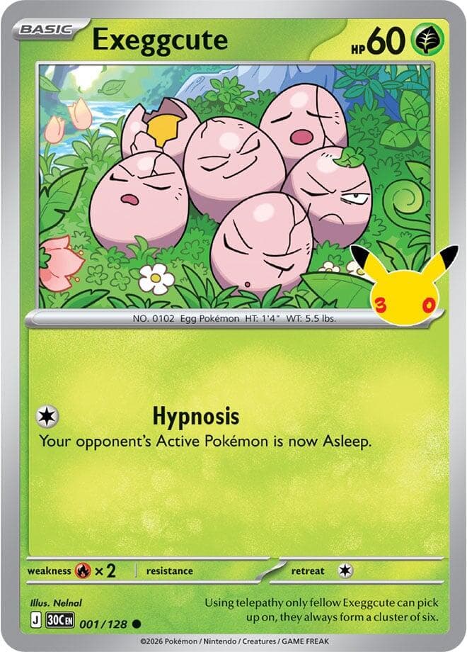 ME: 30th Celebration Exeggcute 1