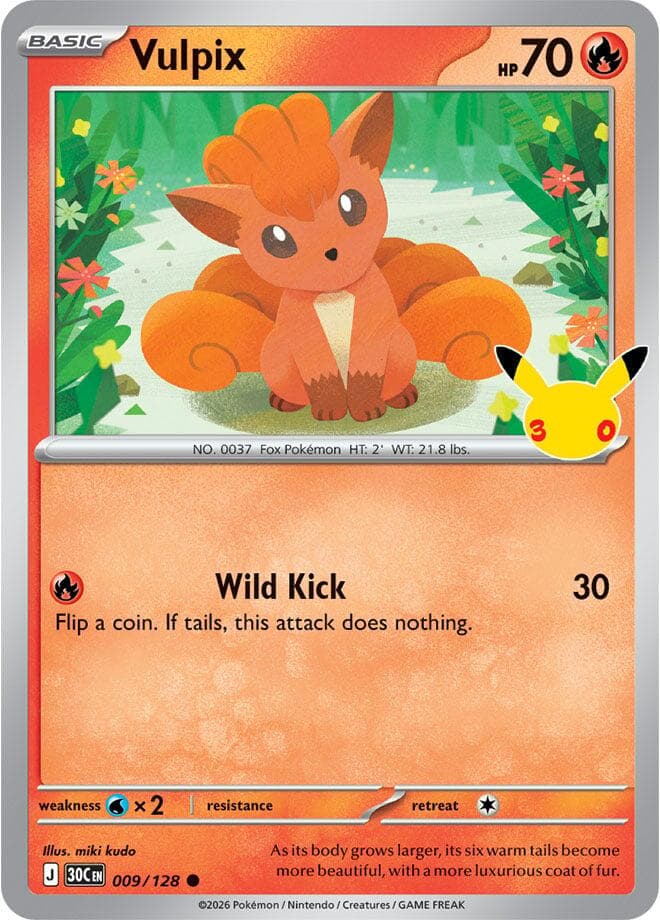 ME: 30th Celebration Vulpix 9
