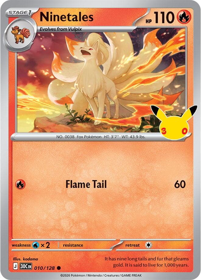 ME: 30th Celebration Ninetales 10