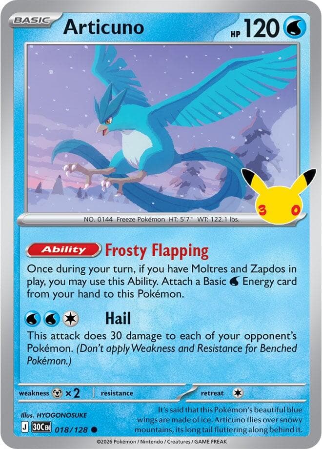 ME: 30th Celebration Articuno 18