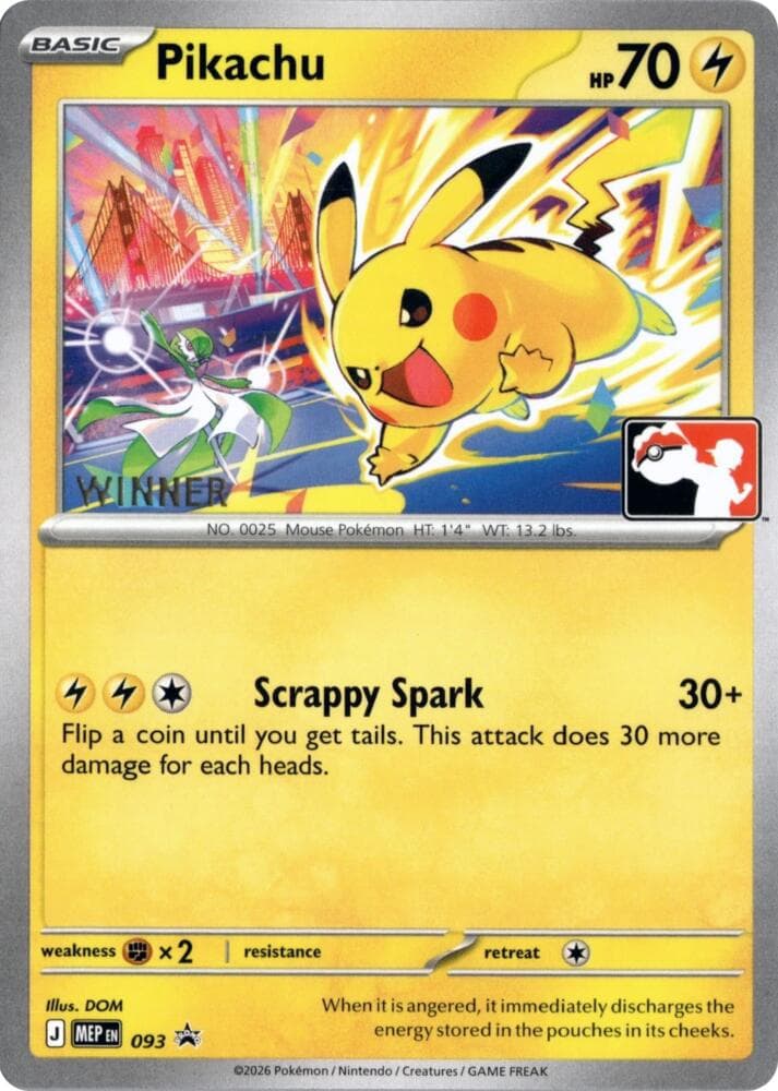 ME: Mega Evolution Promo Pikachu 93