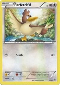 Farfetch'd (25) 2013 Pokemon XY Kalos Starter Set