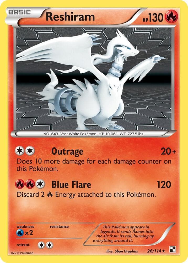 Black and White Reshiram 26