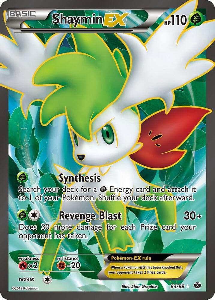 Next Destinies Shaymin EX (94 Full Art) 94