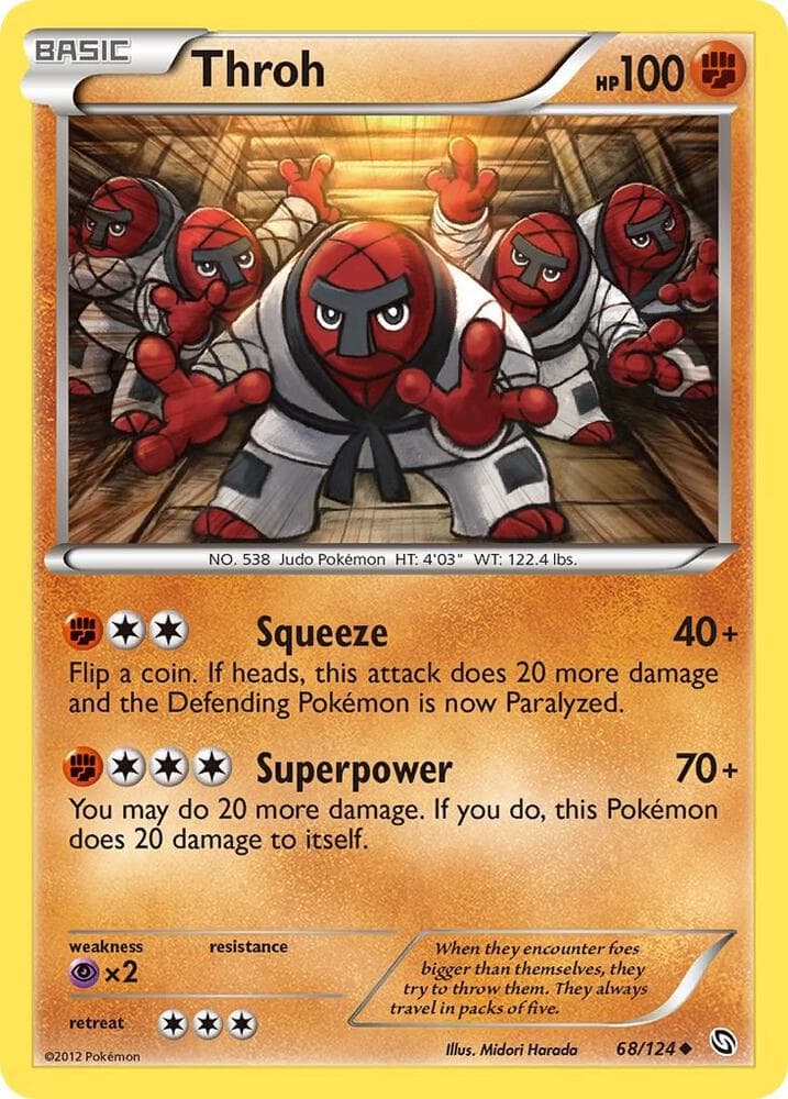 Throh (68) 2012 Pokemon Black & White Dragons Exalted
