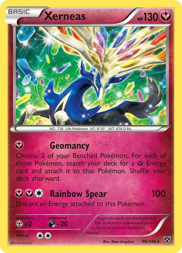 xerneas break pokemon card price - (82/114) - XY Steam Siege [YY] Life Stream (20x) This attack does 20 damage times the amount of Energy attached to all of your Pokemon. Pokmon Xerneas Break card Pokemon