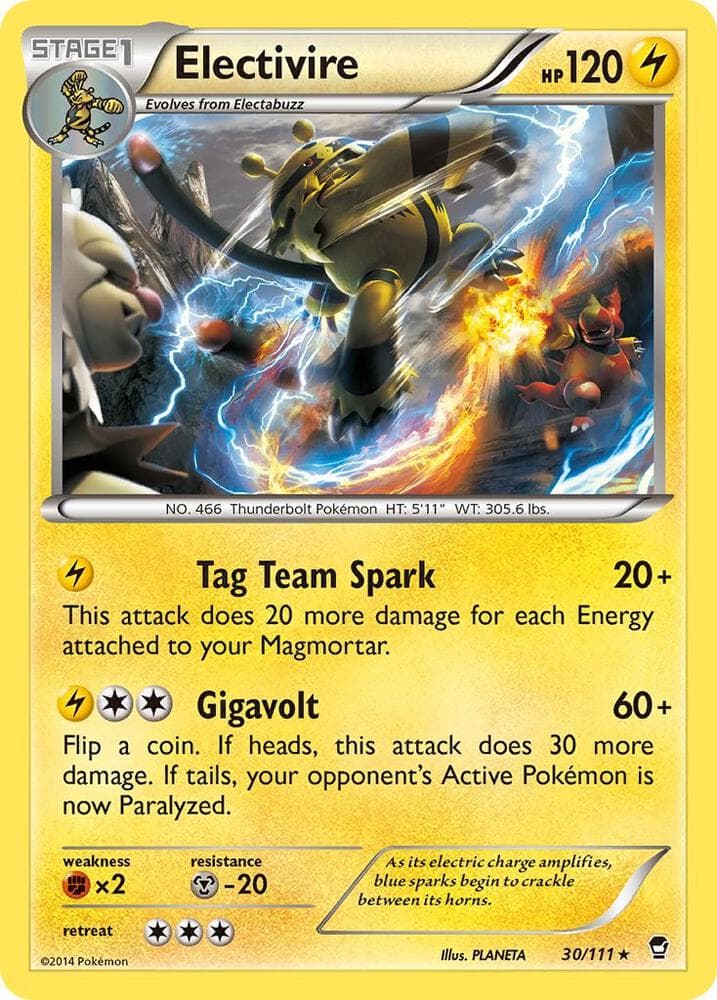 XY - Furious Fists Electivire 30