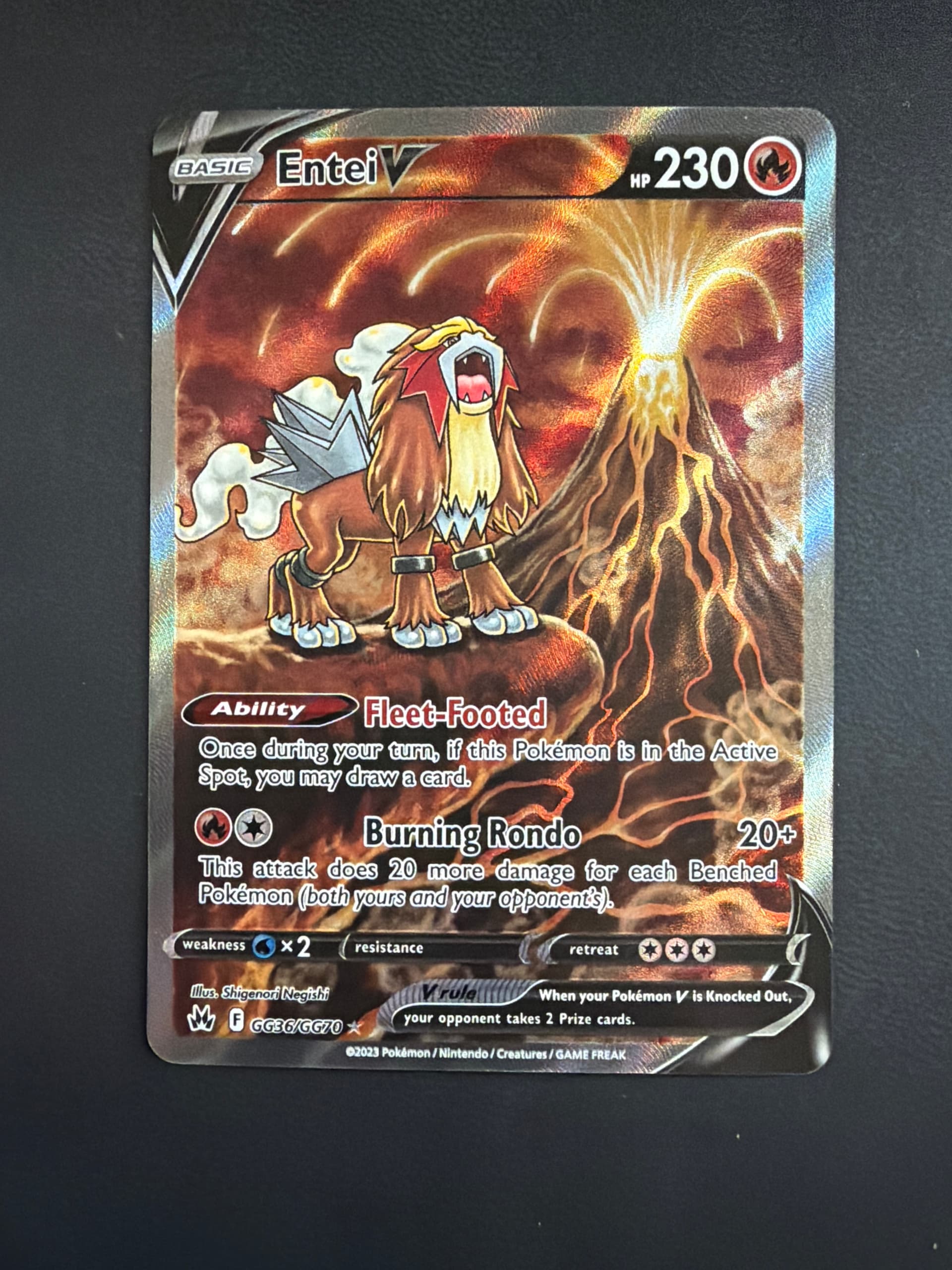 entei v pokemon card value Brilliant Stars Pokemon Cards Entei V - 022/172
