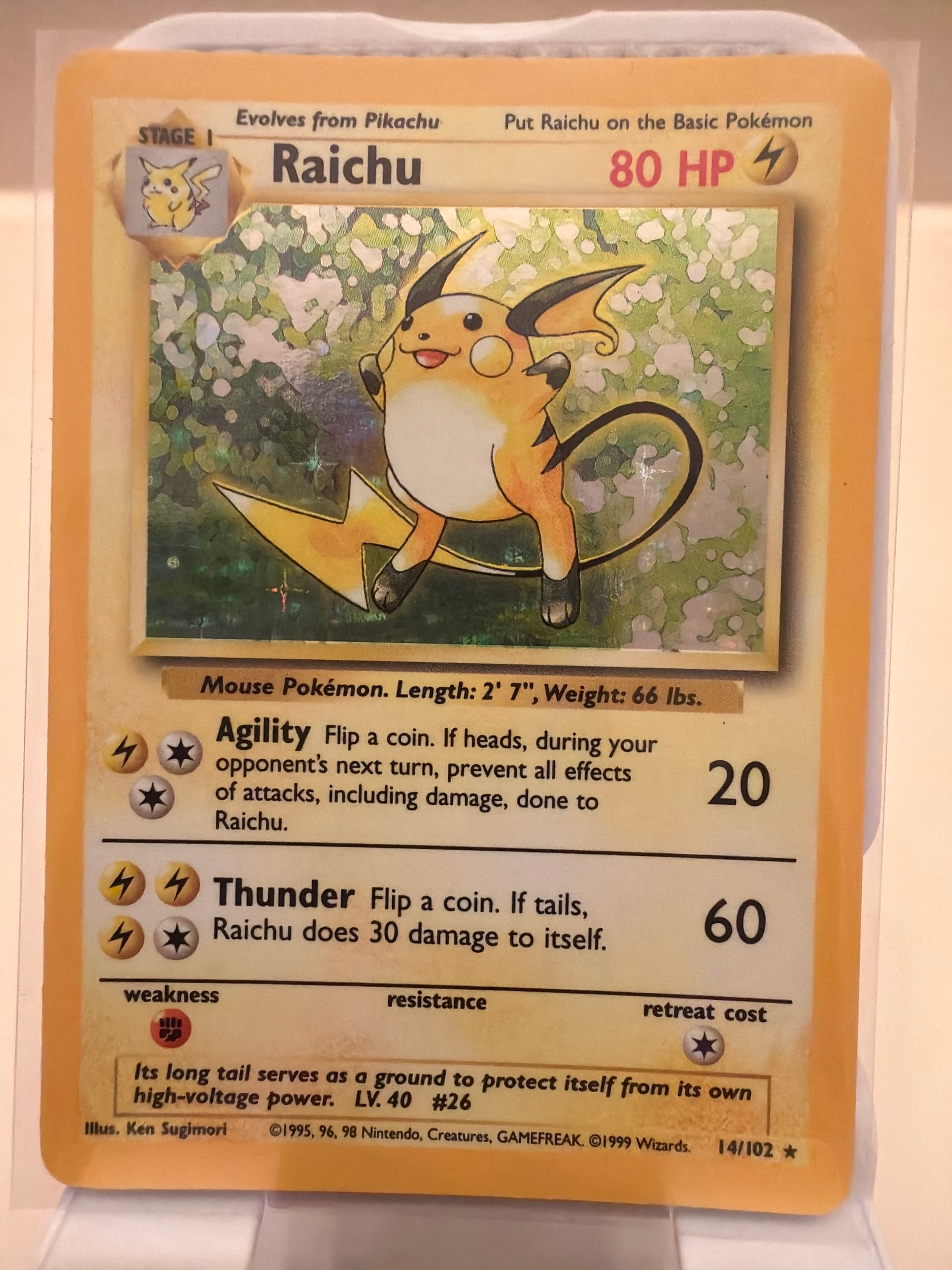 pokemon raichu holo card Buy Japanese Raichu-Holo 1996 TCG Base Set #026 The item may be similar but not exactly the same as the image (e.g Raichu Delta Species 2006 Pokemon