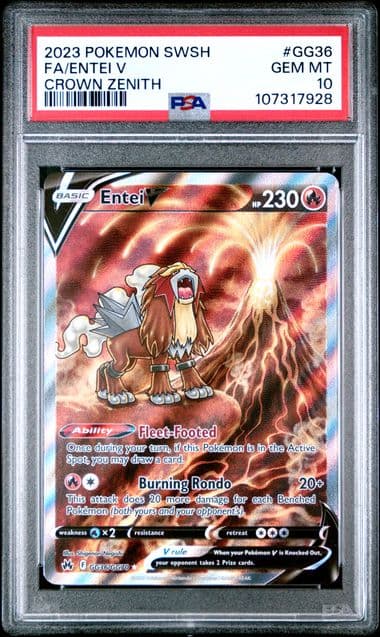 entei v pokemon card price Amazon.com: Suicune - V - Raikou V - Legendary Lot - Evolving Skies 2022 Stand Full Art/Entei V (GG36) 2023