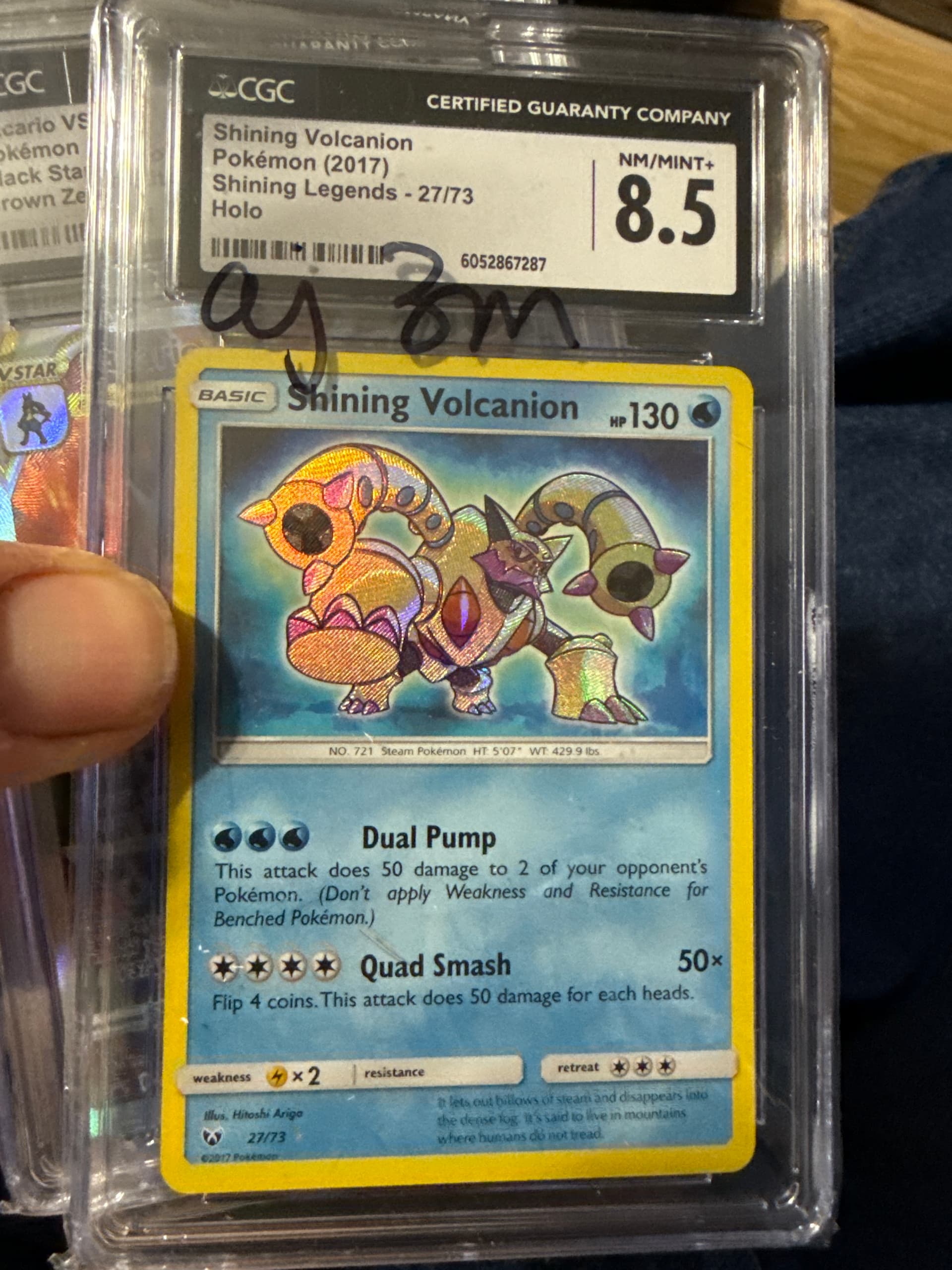 Shining Volcanion-Holo (27) 2017 Pokemon Sun & Moon Shining Legends - Pokmon Card Data Shining Volcanion-Holo (27) 2017 Pokemon Sun & Moon Shining Legends - Pokmon Card Data