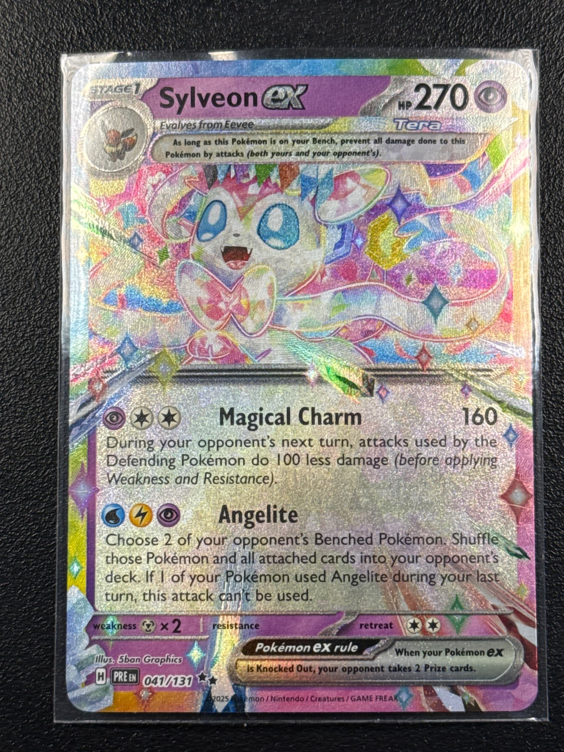 Sylveon EX (041) 2025 Pokemon Pre EN-Prismatic Evolutions - Pokmon Card Data Sylveon EX (041) 2025 Pokemon Pre EN-Prismatic Evolutions - Pokmon Card Data