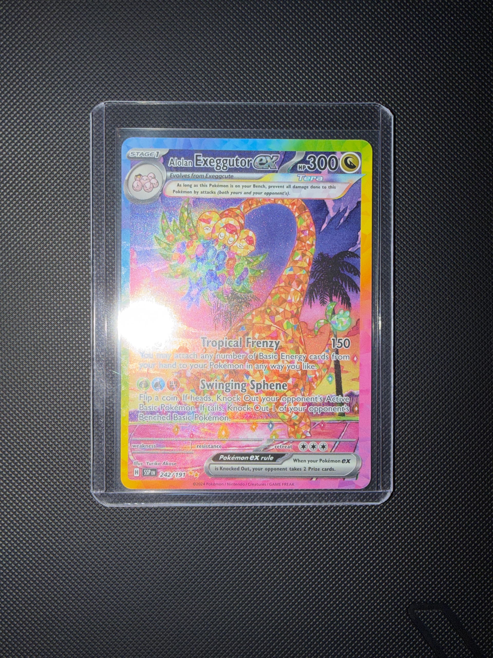 Alolan Exeggutor EX Special Illustration Rare (242) 2024 Pokemon Ssp EN-Surging Sparks - Pokmon Card Data Alolan Exeggutor EX Special Illustration Rare (242) 2024 Pokemon Ssp EN-Surging Sparks - Pokmon Card Data