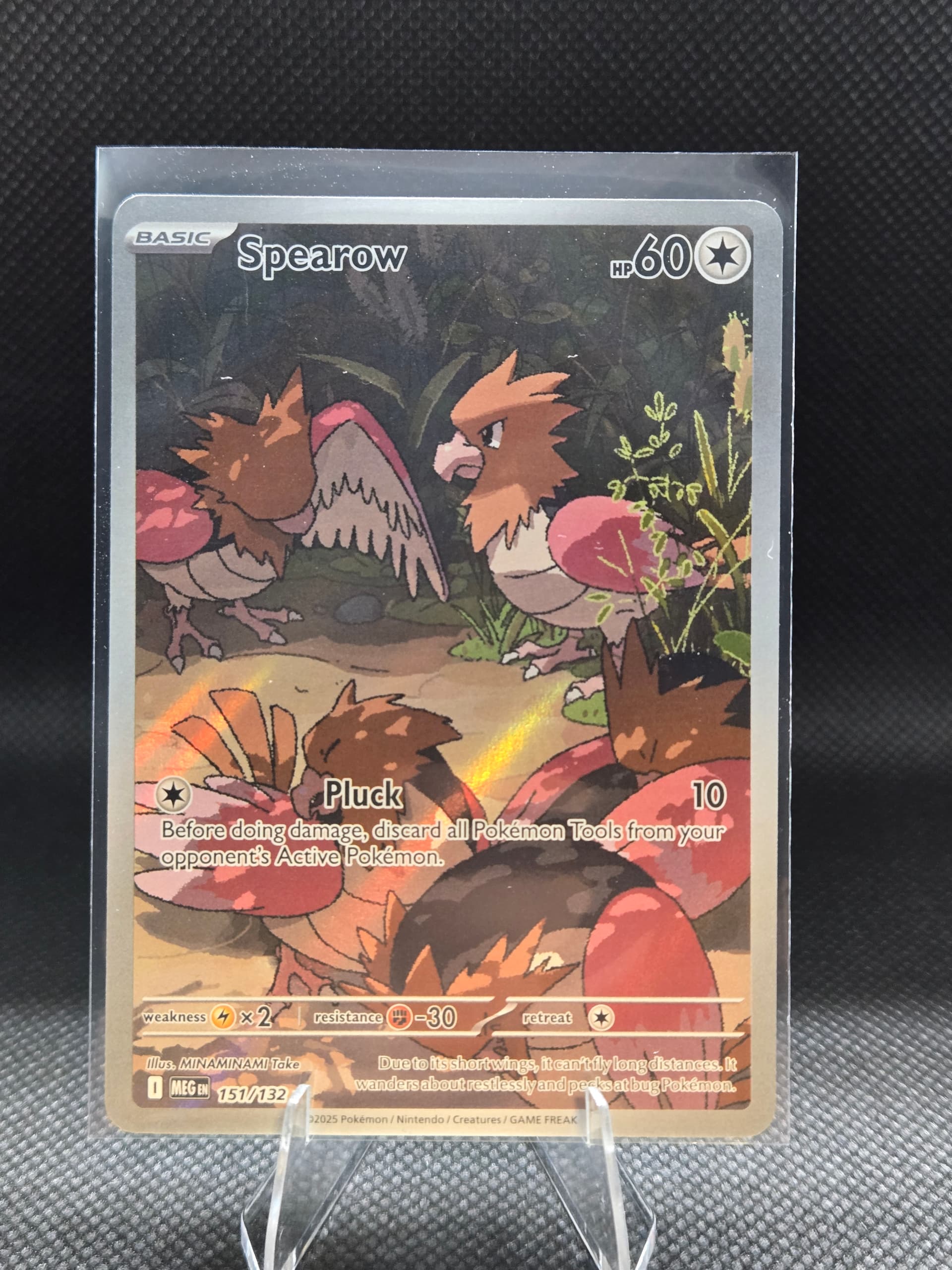 Spearow Illustration Rare (151) 2025 Pokemon Meg EN-Mega Evolution - Pokmon Card Data Spearow Illustration Rare (151) 2025 Pokemon Meg EN-Mega Evolution - Pokmon Card Data