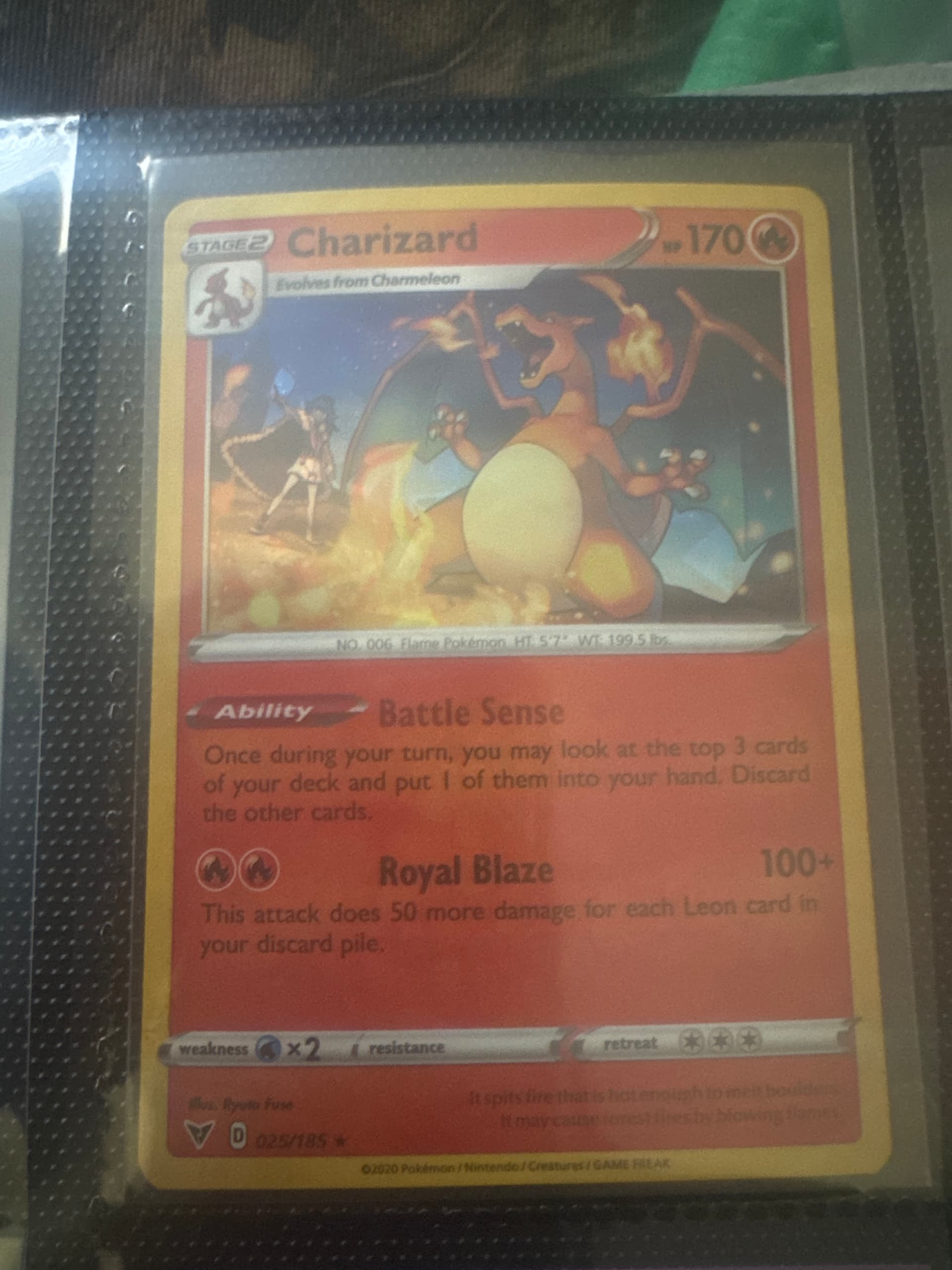 Charizard (025) 2020 Pokemon Sword & Shield Vivid Voltage - Pokmon Card Data Charizard (025) 2020 Pokemon Sword & Shield Vivid Voltage - Pokmon Card Data