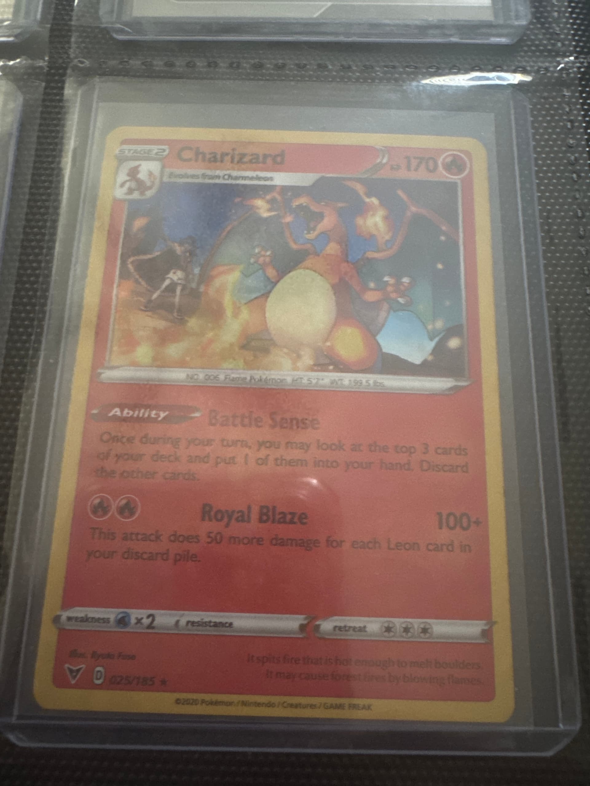 Charizard (025) 2020 Pokemon Sword & Shield Vivid Voltage - Pokmon Card Data Charizard (025) 2020 Pokemon Sword & Shield Vivid Voltage - Pokmon Card Data