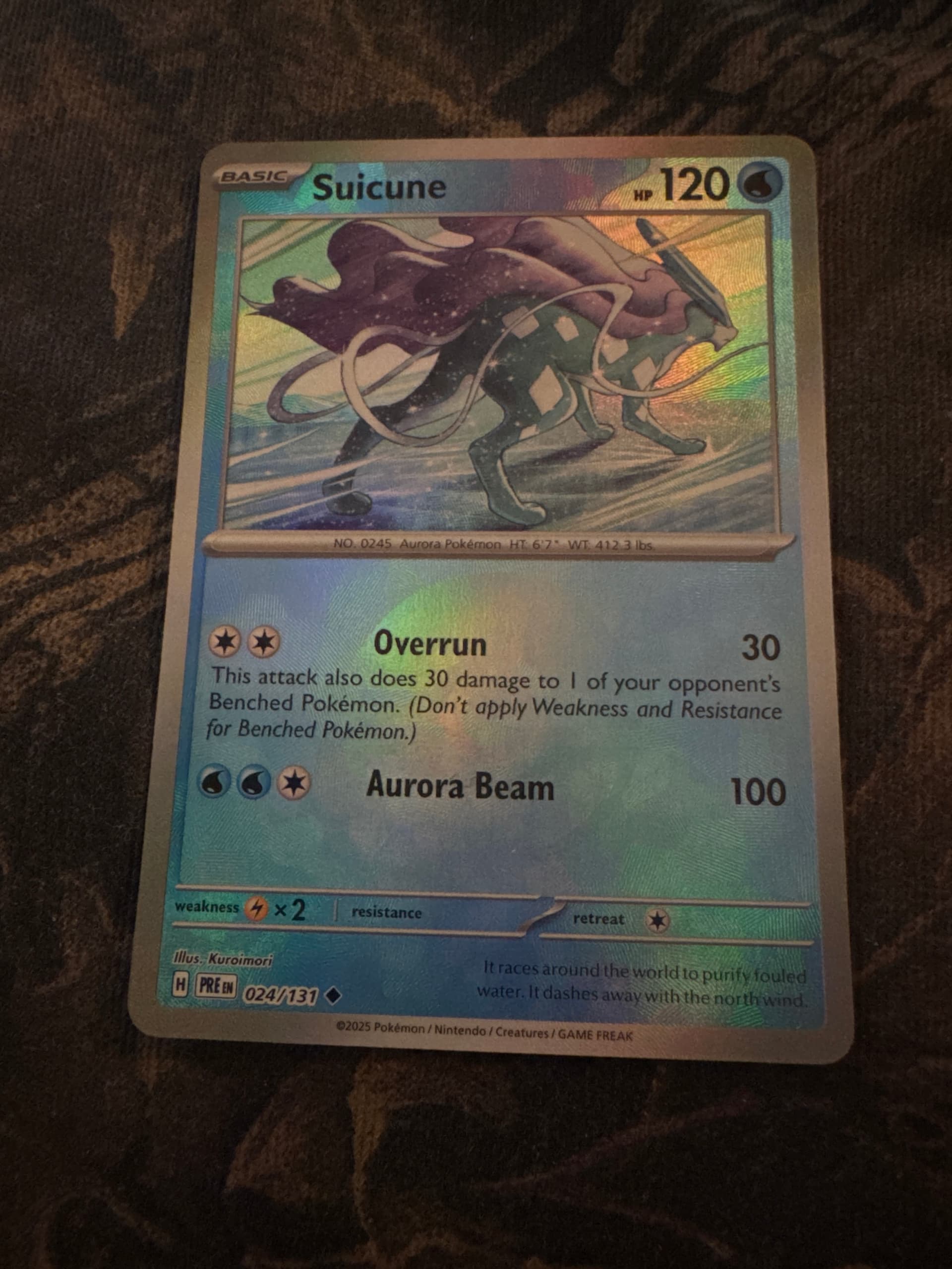 suicune pokemon card value ex 010/034 CLB your opponent takes 2 Prize cards Suicune Poke Ball Reverse Holo