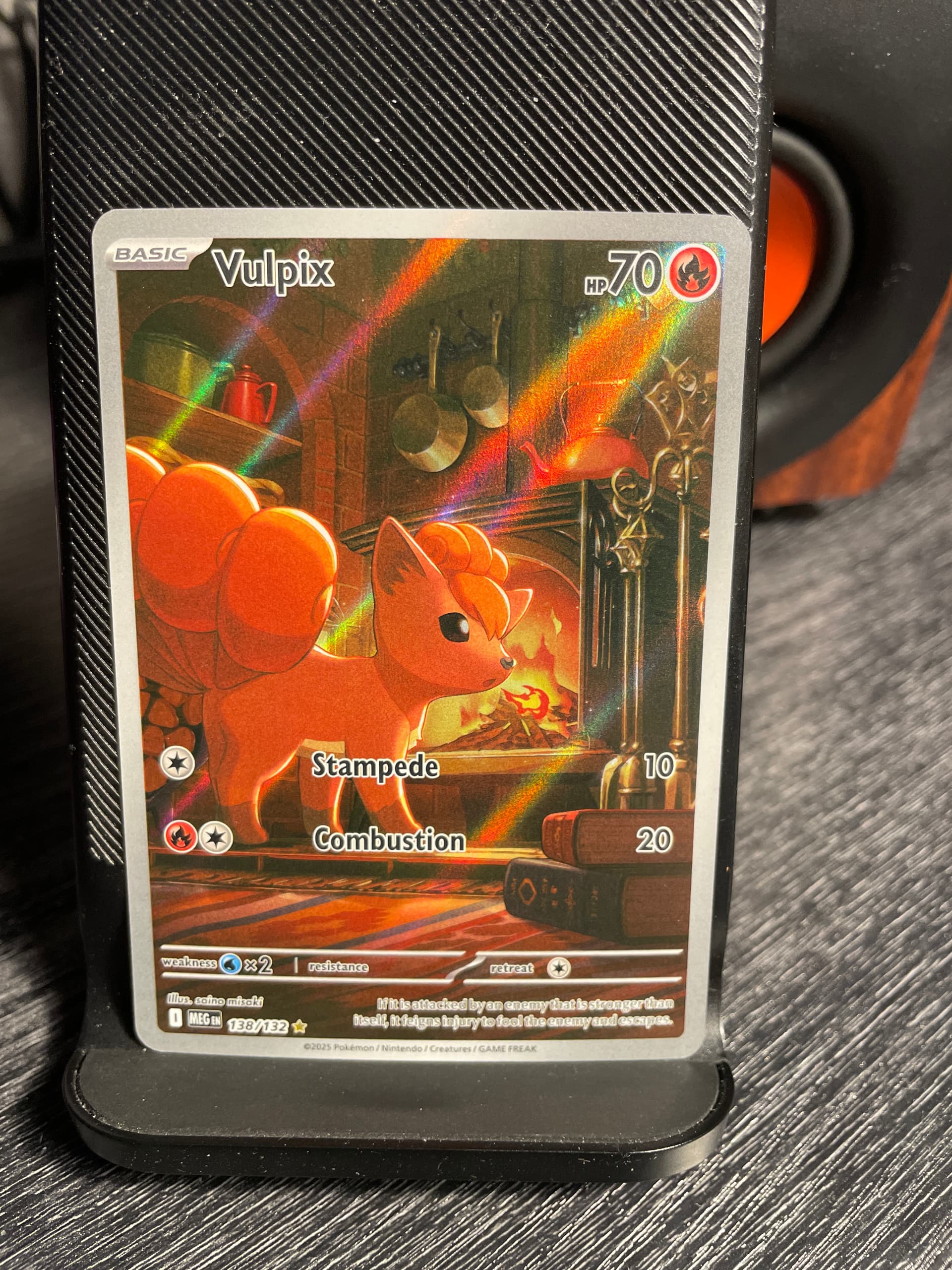 Vulpix Illustration Rare (138) 2025 Pokemon Meg EN-Mega Evolution - Pokmon Card Data Vulpix Illustration Rare (138) 2025 Pokemon Meg EN-Mega Evolution - Pokmon Card Data