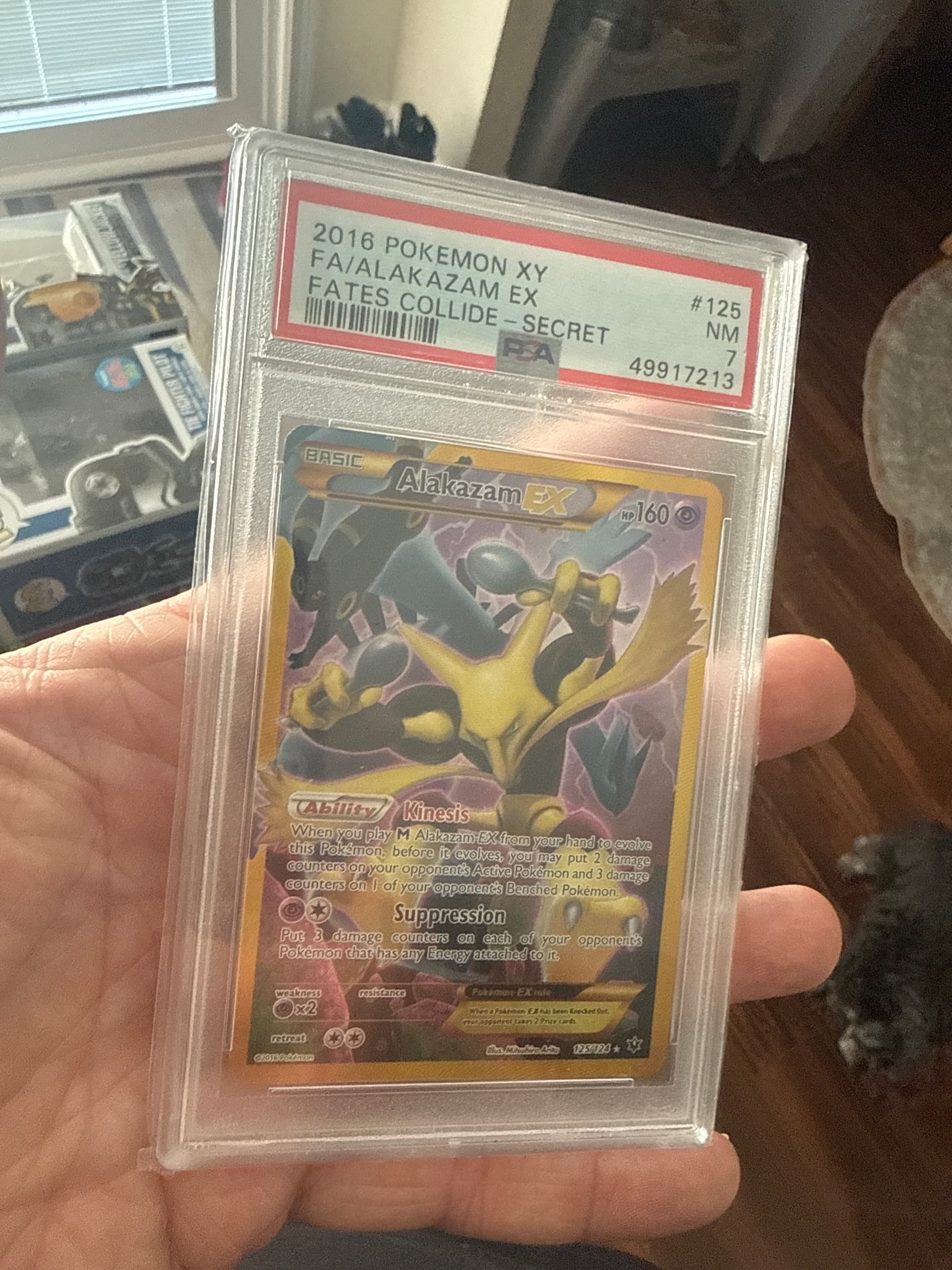Full Art/Alakazam EX Secret (125) 2016 Pokemon XY Fates Collide - Pokmon Card Data Full Art/Alakazam EX Secret (125) 2016 Pokemon XY Fates Collide - Pokmon Card Data