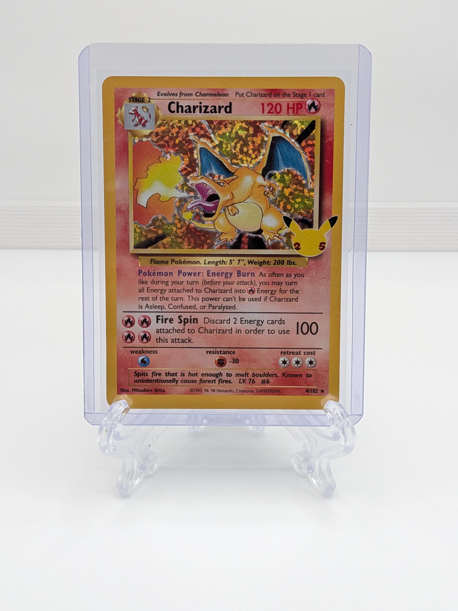 pokemon charizard holographic card Holographic Charizard 4/102 is this worth anything? : r/pokemoncardcollectors