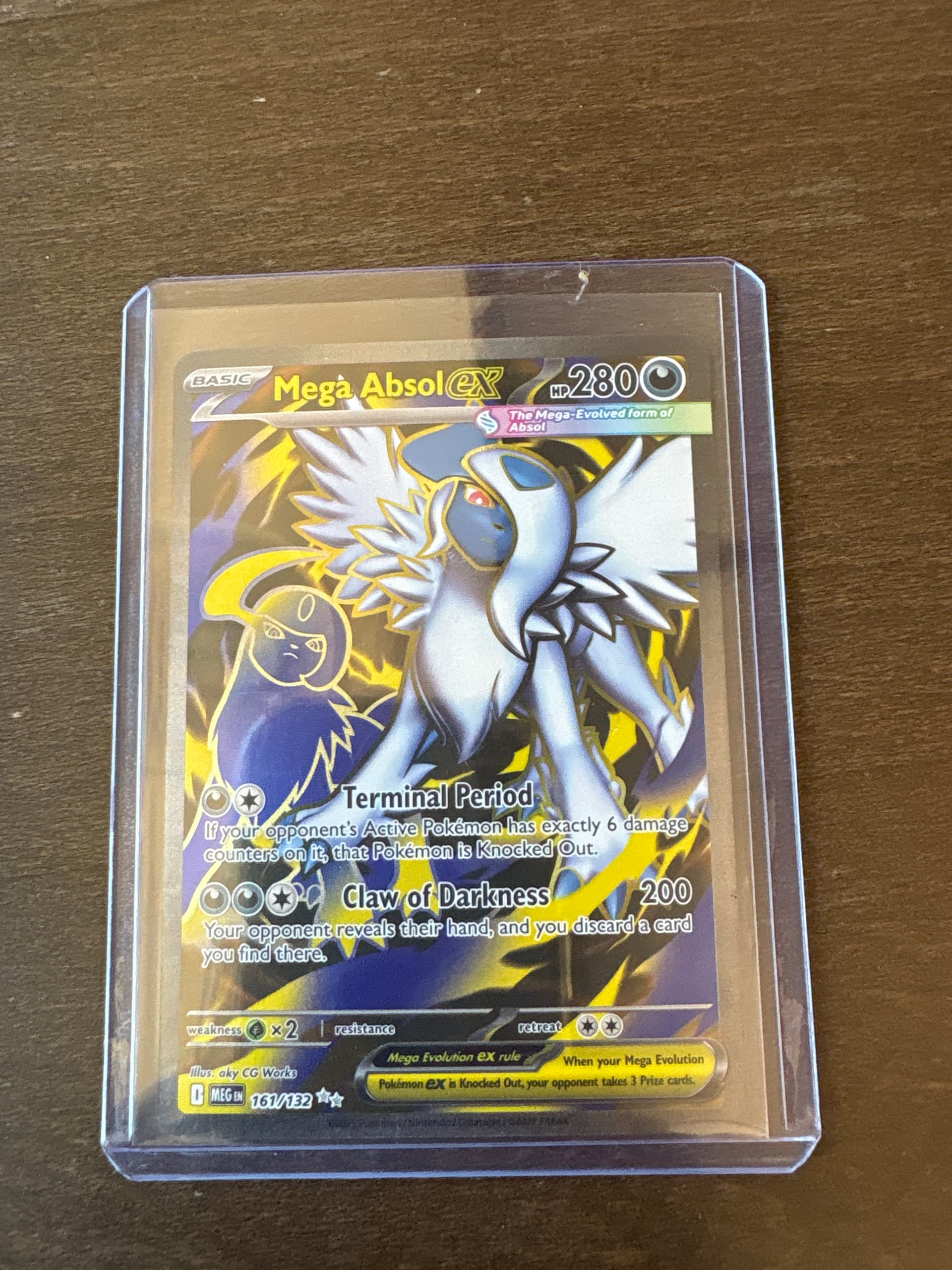 pokemon mega absol ex card Just pulled this Absol, should I get it graded? : r/Pokemoncardappraisal proof acrylic case and featuring a striking image of the captivating character Mega Absol EX Ultra Rare