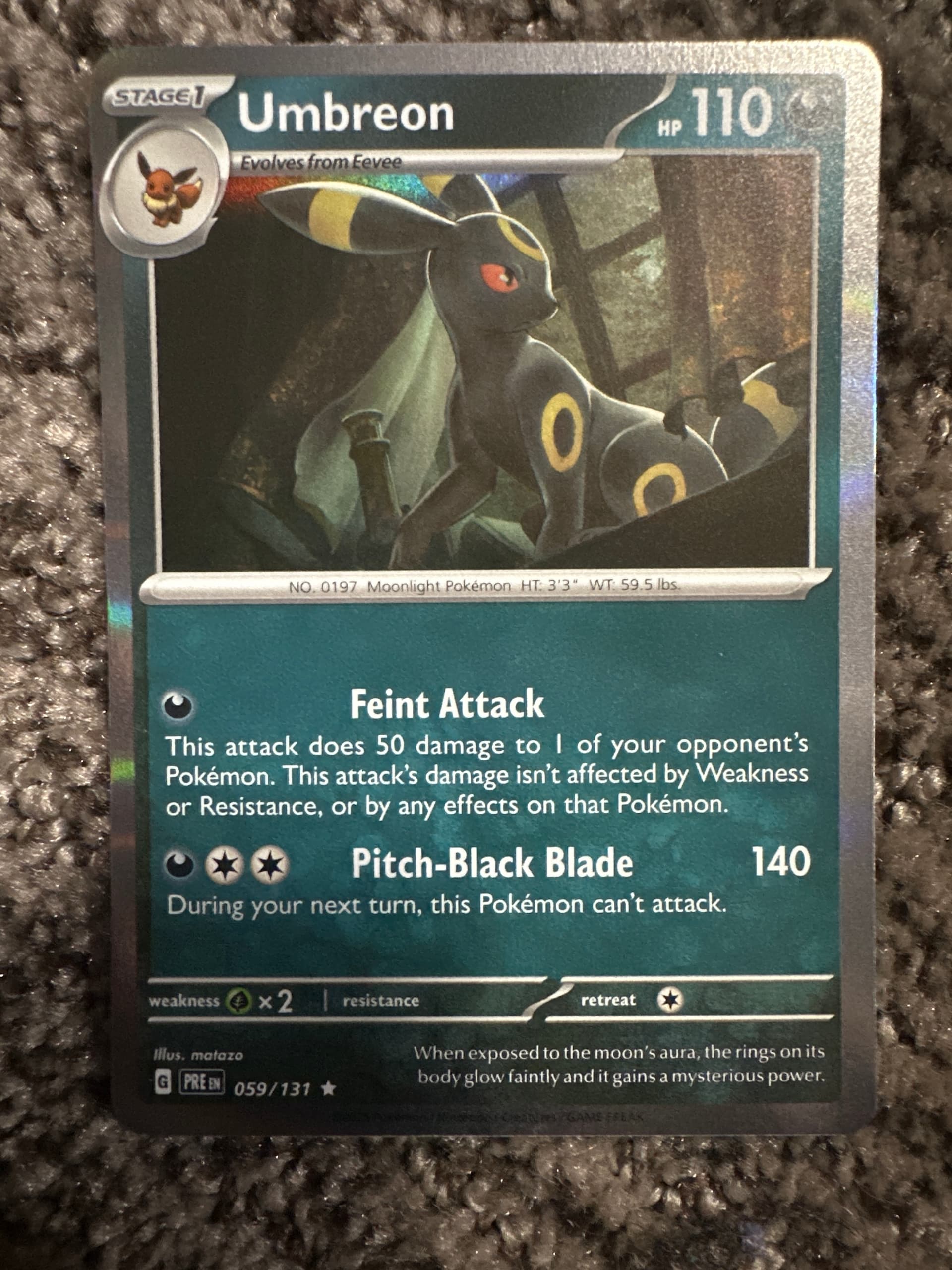 umbreon pokemon cards - V Ultra Rare 8 Card Lot - Jolteon - Flareon - Vaporeon - Espeon - Glaceon - Leafeon - Sylveon and take a Prize card Umbreon (059) 2025 Pokemon Pre
