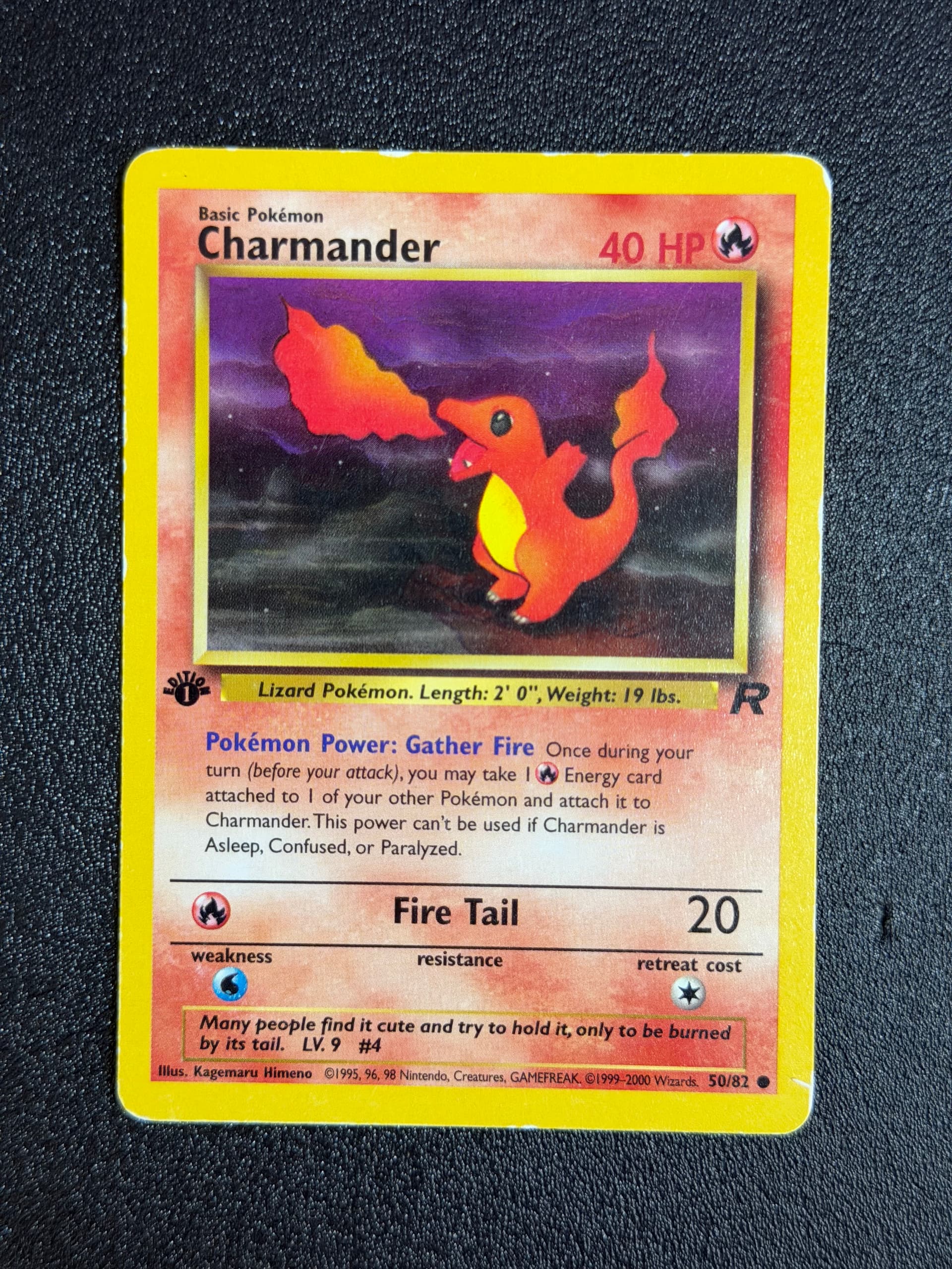 1999 charmander pokemon card value Carta Base Set Cgc 8 Original Charmander 1st Edition (50) 2000