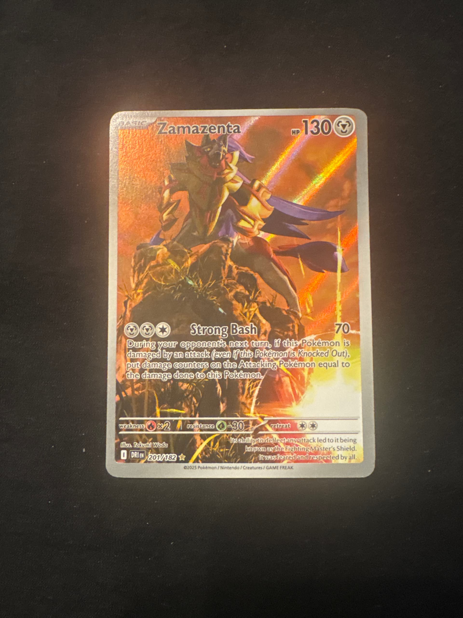 zamazenta pokemon card gold V 163/172 - Brilliant Stars - Ultra Rare Basic Pokemon Pokmon Zamazenta V Gold Metal