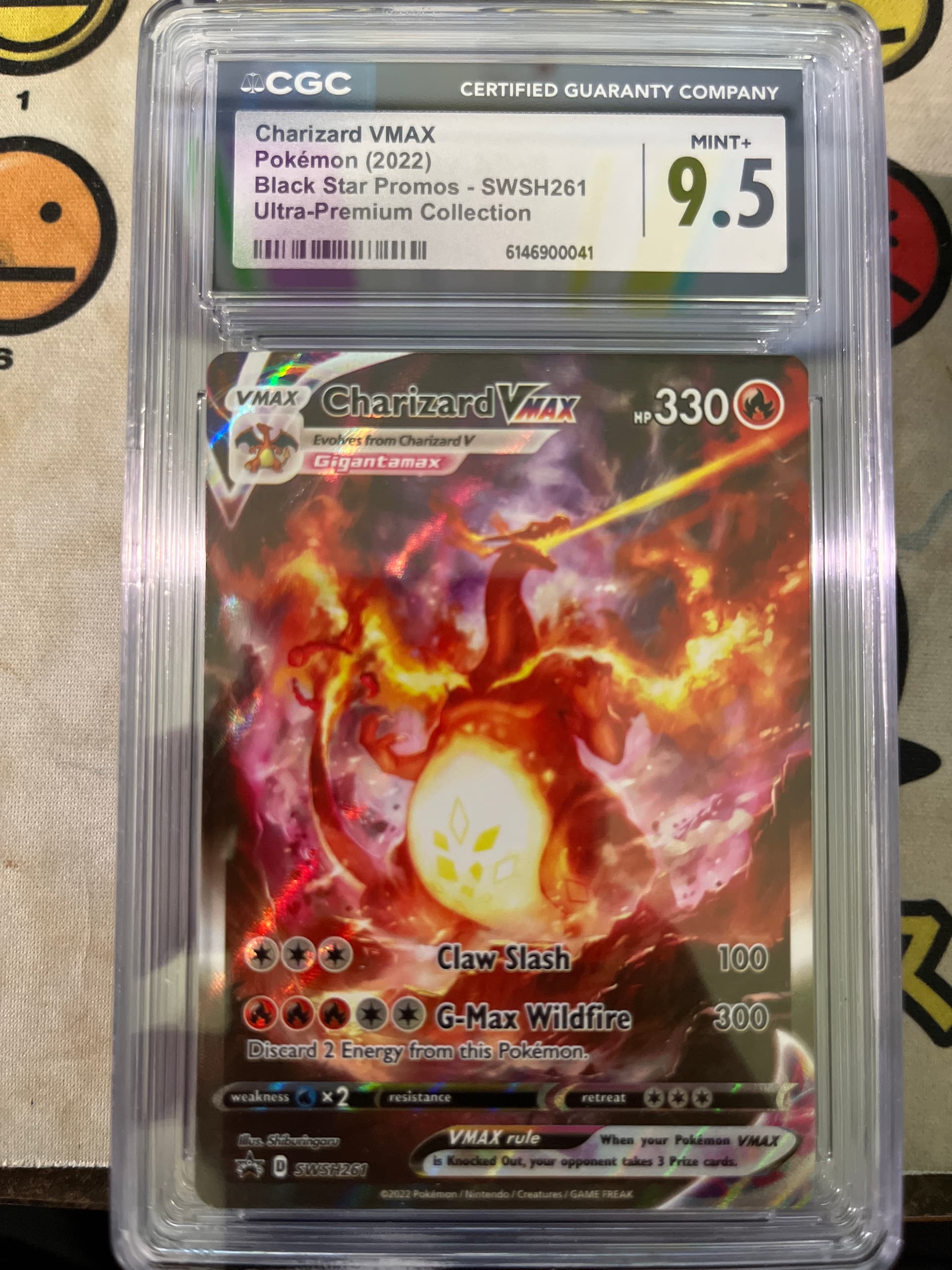 pokemon trading card game promo charizard vmax swsh261 #SWSH261 EXTENDED ART Raycardza Listed cards may have imperfections. Charizard Vmax SWSH261 - Pokemon