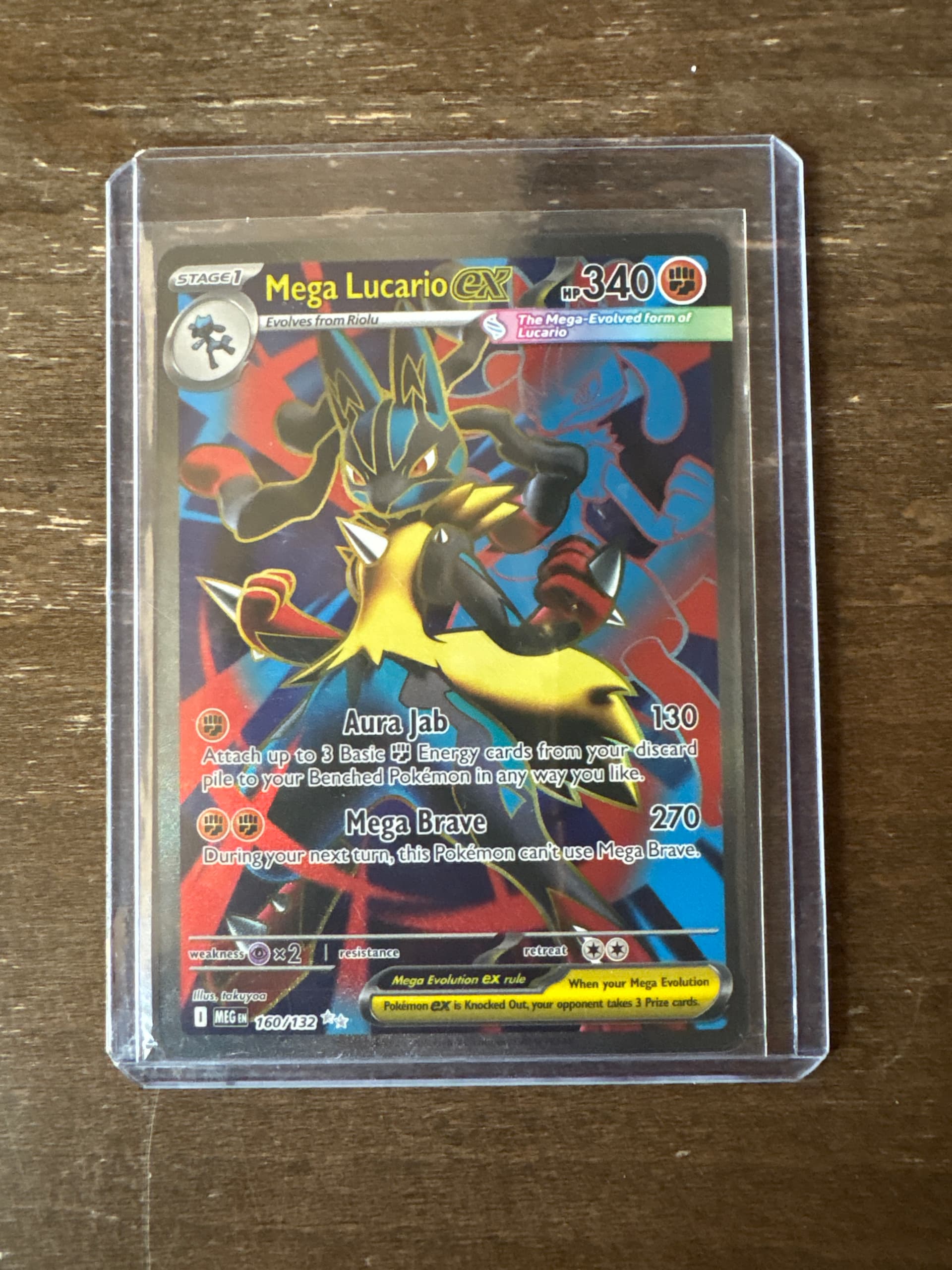 mega lucario pokemon card price ME01: Evolution Mega ex #179/132 Ralphie's Funhouse Commemorate your favorite tabletop game with this Mega Lucario Ex 2025 Pokemon Mega Evolution Series Mega Evolution Ultra Rare #160 PSA Authenticated 9 Card lucario ex pokemon card value