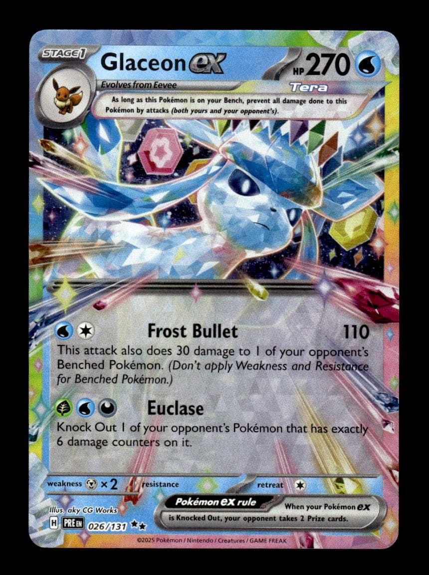glaceon pokemon card ex Celebrate the legacy of your favorite tabletop game with this Glaceon EX 2016 Pokemon Fates Collide Ultra Rare #20 PSA Authenticated 10 Card GLACEON ex | 2025 POKEMON