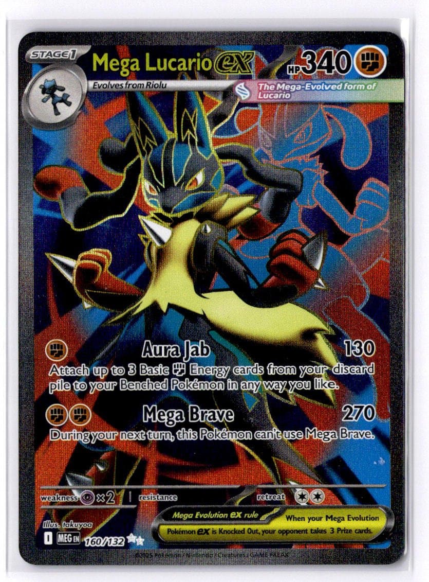 mega lucario pokemon cards CardMEGA EXSAR(088/063) (M1L) Japanese PSA10 Fandom Tokyo capturing the aura Pokmon in battle 2025 Pokemon Mega Evolution Holo