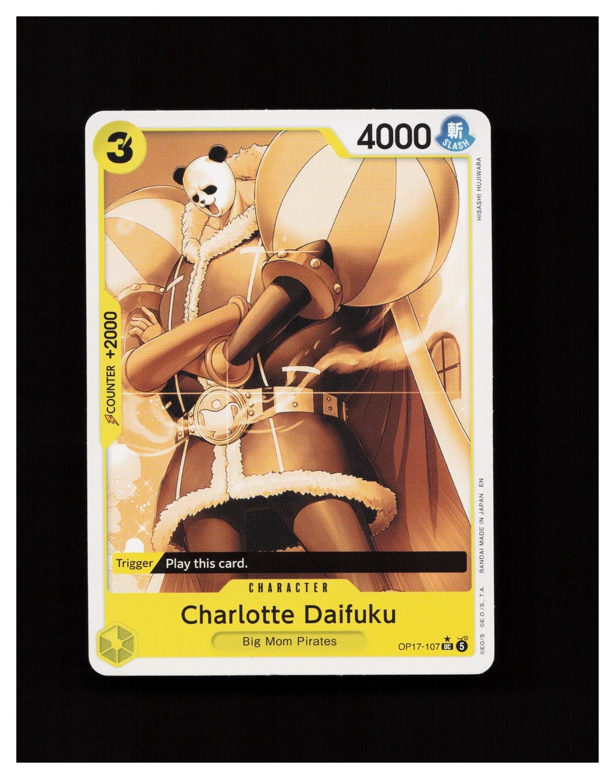 The World's Strongest Warriors Charlotte Daifuku (Pandaman Art) OP17107 The World's Strongest Warriors Charlotte Daifuku (Pandaman Art) OP17107