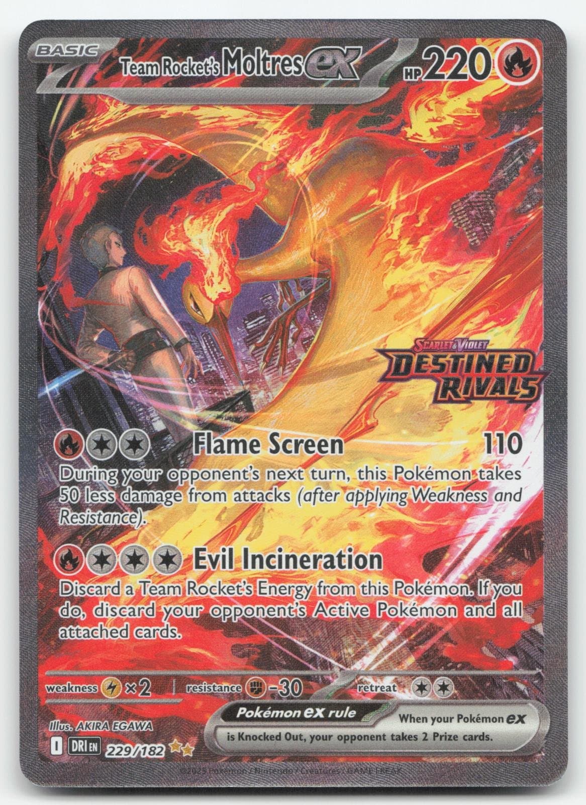 Miscellaneous Cards & Products Team Rocket's Moltres ex 229 Miscellaneous Cards & Products Team Rocket's Moltres ex 229