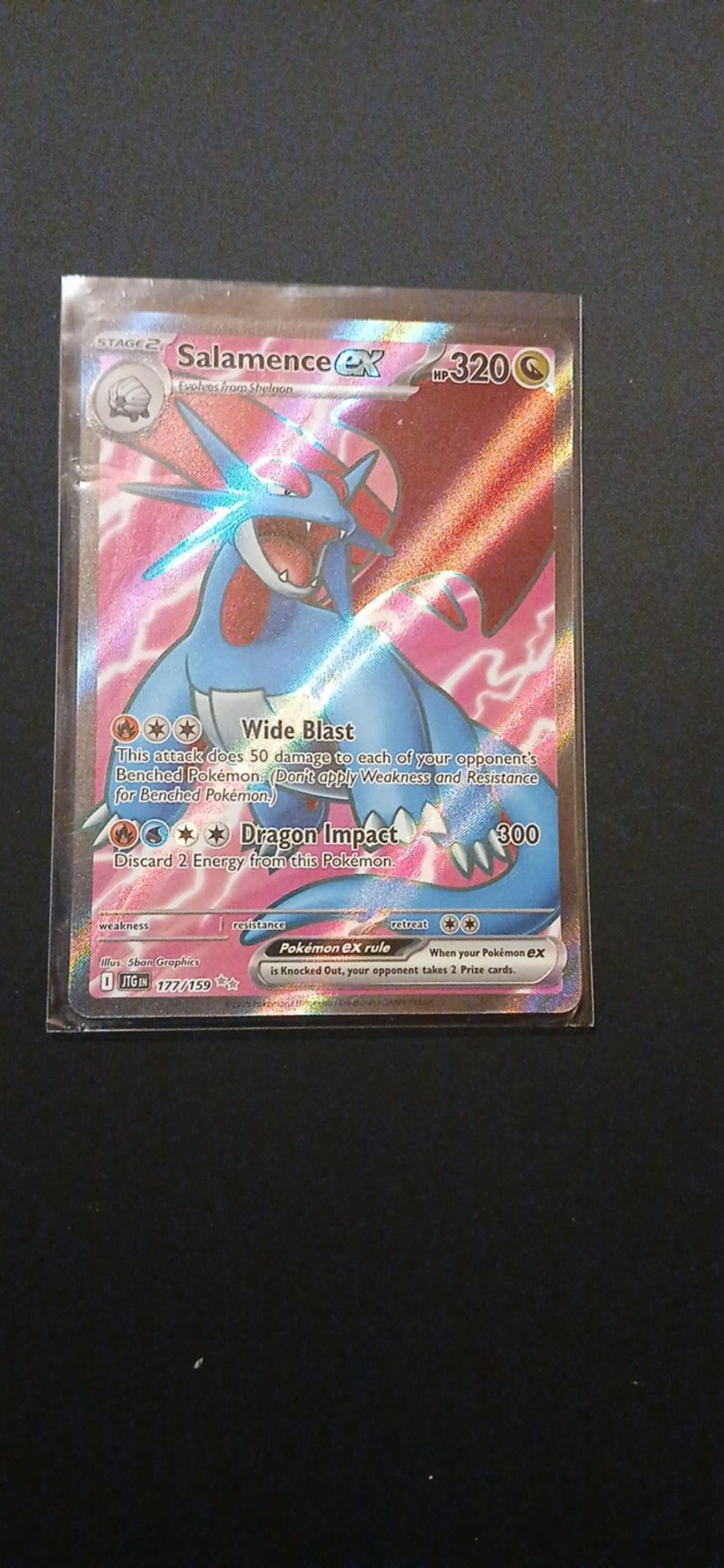salamence ex pokemon card value this item offers a spectacular aesthetic for a gallery Salamence EX Ultra Rare (177)