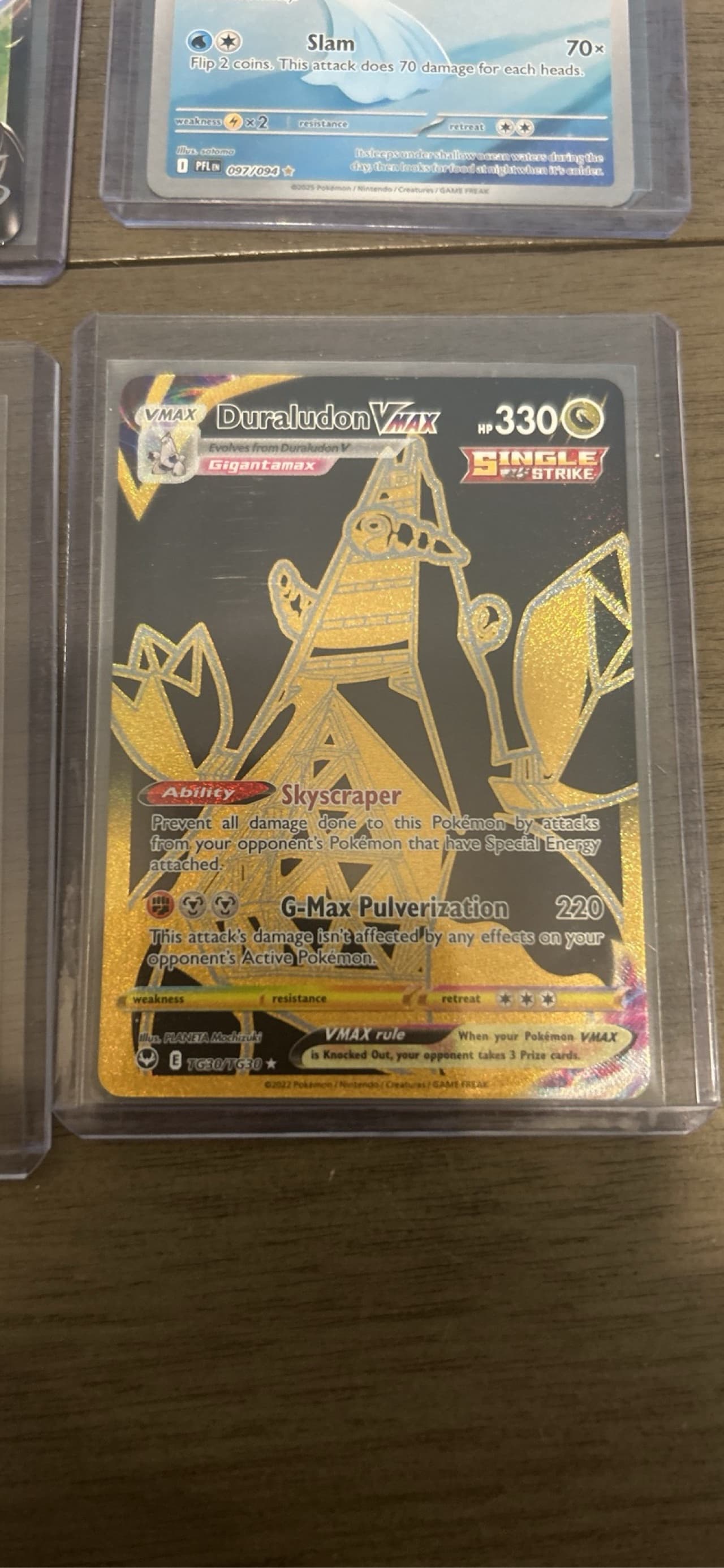 pokemon tcg silver tempest tg30 tg30 duraludon vmax card TG21/TG30 PSA 10 TBC Games Silver Tempest Trainer Gallery #TG30/TG30