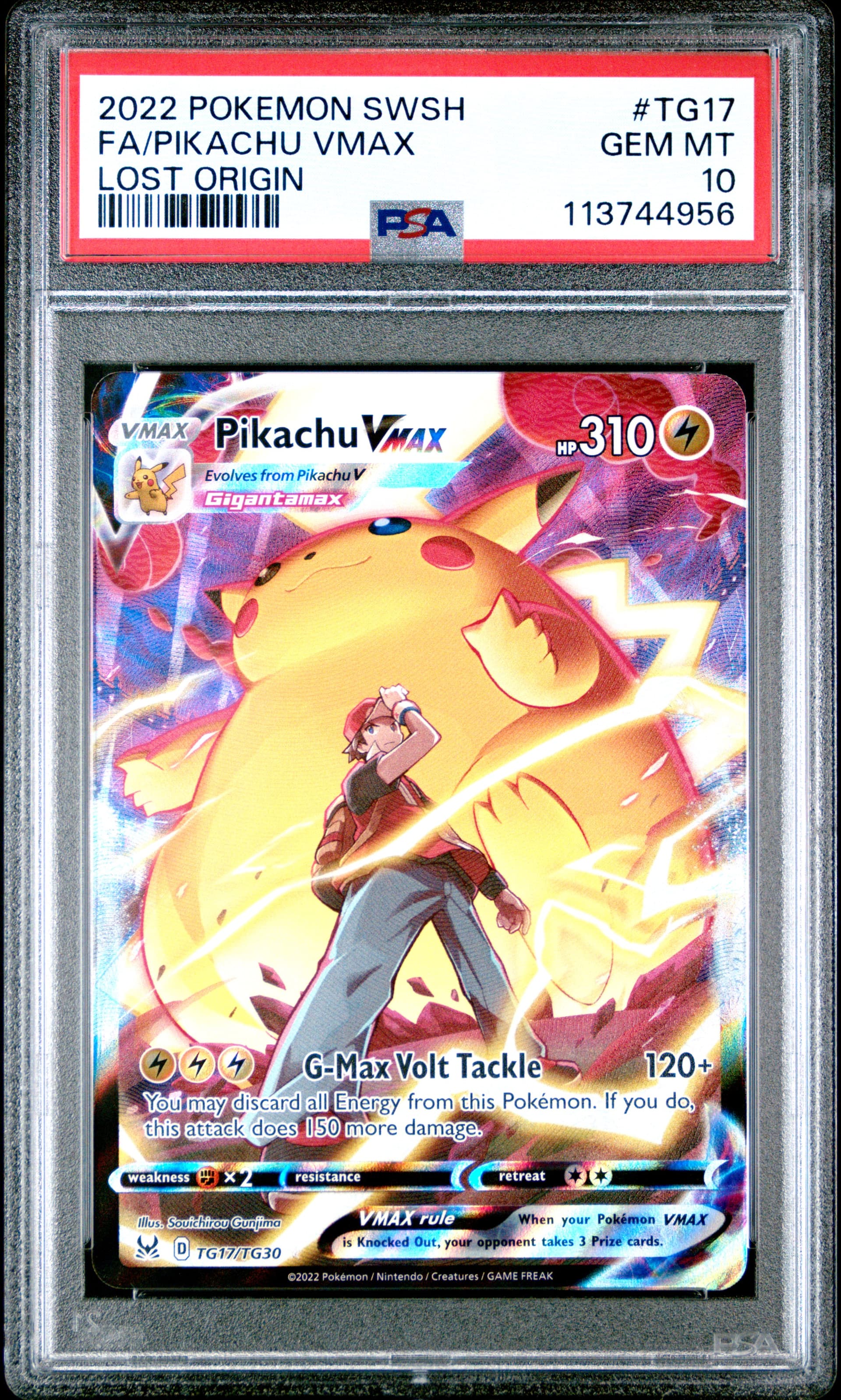 Full Art/Pikachu Vmax (TG17) 2022 Pokemon Sword & Shield Lost Origin - Pokmon Card Data Full Art/Pikachu Vmax (TG17) 2022 Pokemon Sword & Shield Lost Origin - Pokmon Card Data