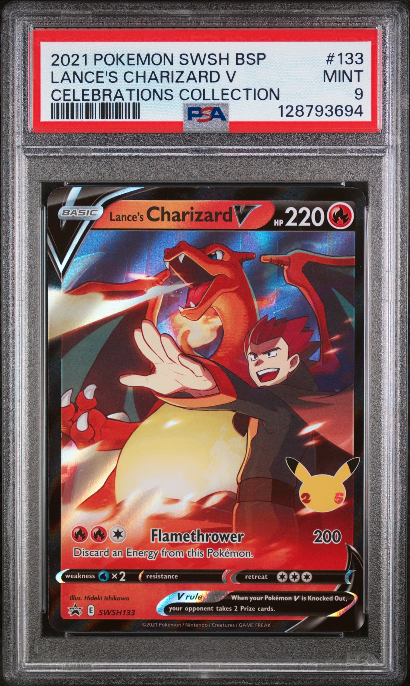 lance pokemon card price - Lance's Charizard shuffle your deck Lance (Secret) 206 - Holofoil
