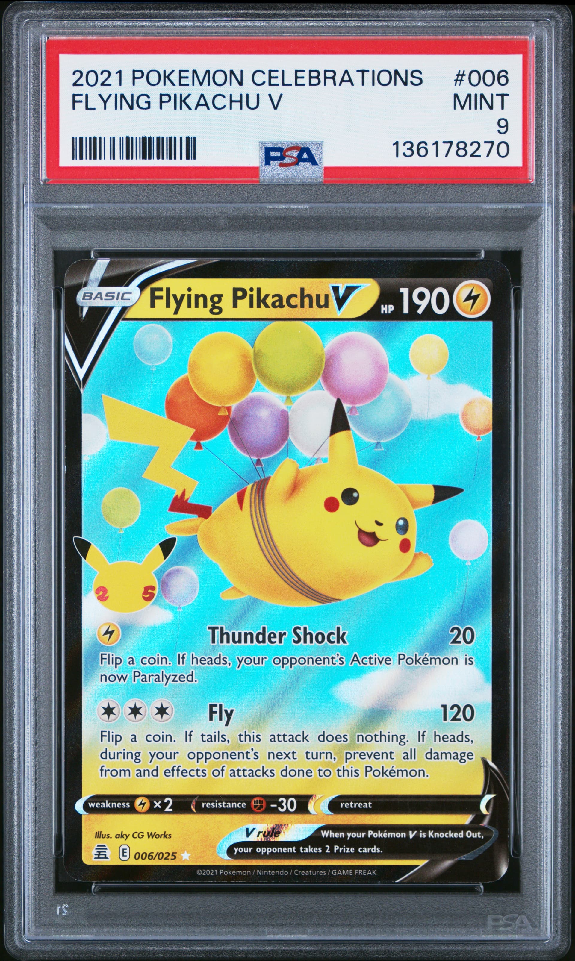 how much is a flying pikachu pokemon card worth V & Vmax Set - Celebrations - Ultra Rare Lot Preserved in a tamper Pokemon Cards Shiny Flying Pikachu