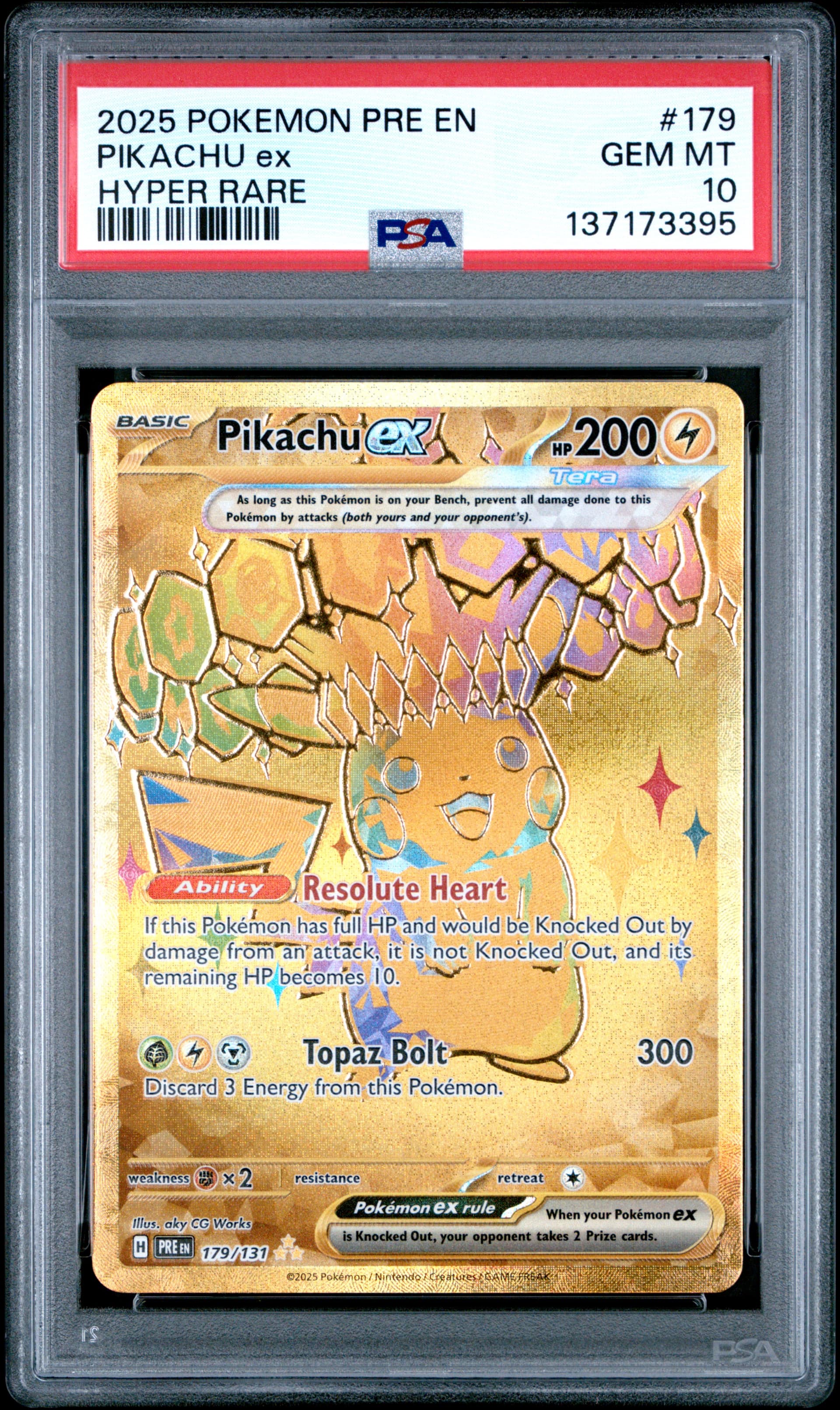 Pikachu EX Hyper Rare (179) 2025 Pokemon Pre EN-Prismatic Evolutions - Pokmon Card Data Pikachu EX Hyper Rare (179) 2025 Pokemon Pre EN-Prismatic Evolutions - Pokmon Card Data