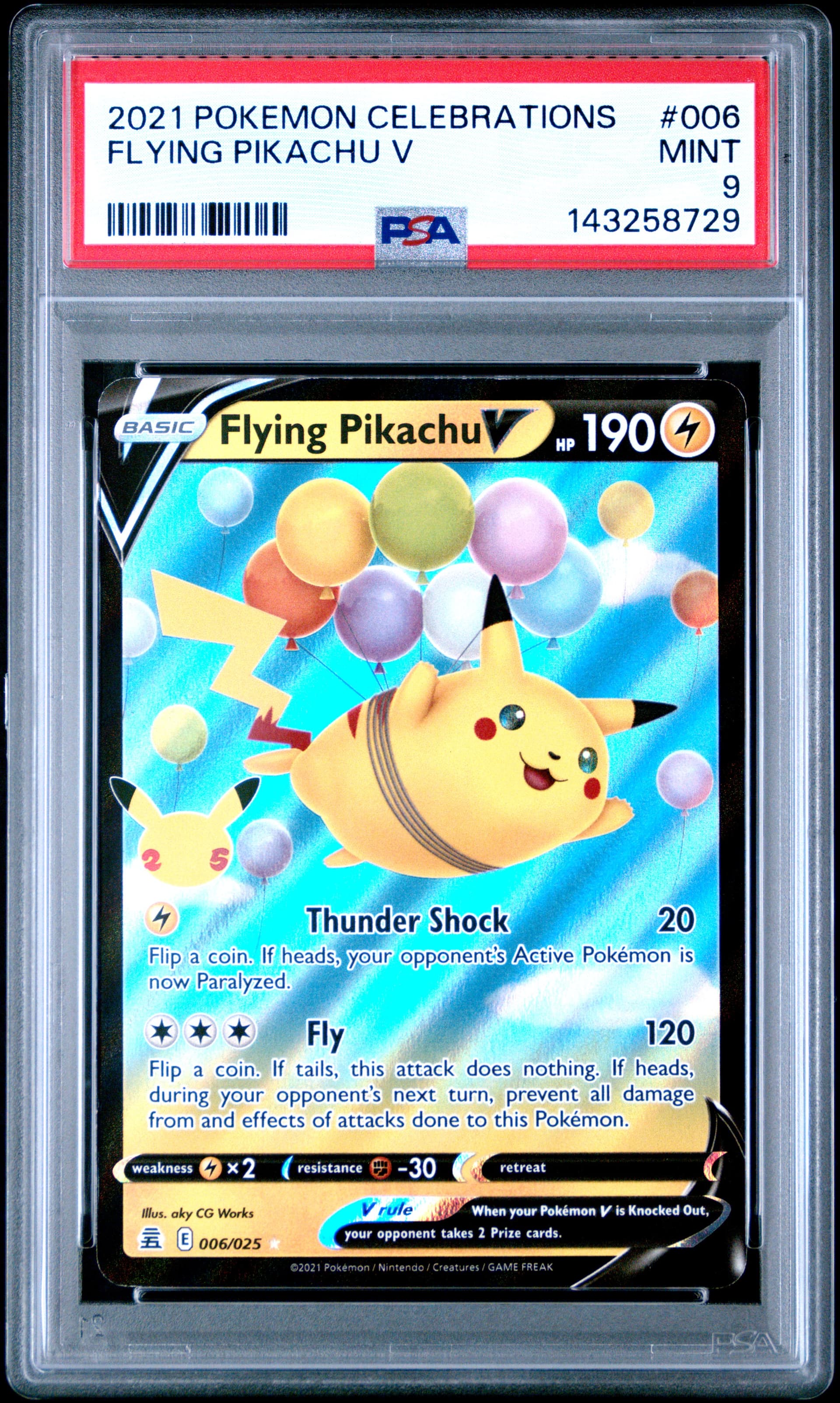 flying pikachu pokemon card price prevent all effects of attacks Flying Pikachu Pokemon Cards Price