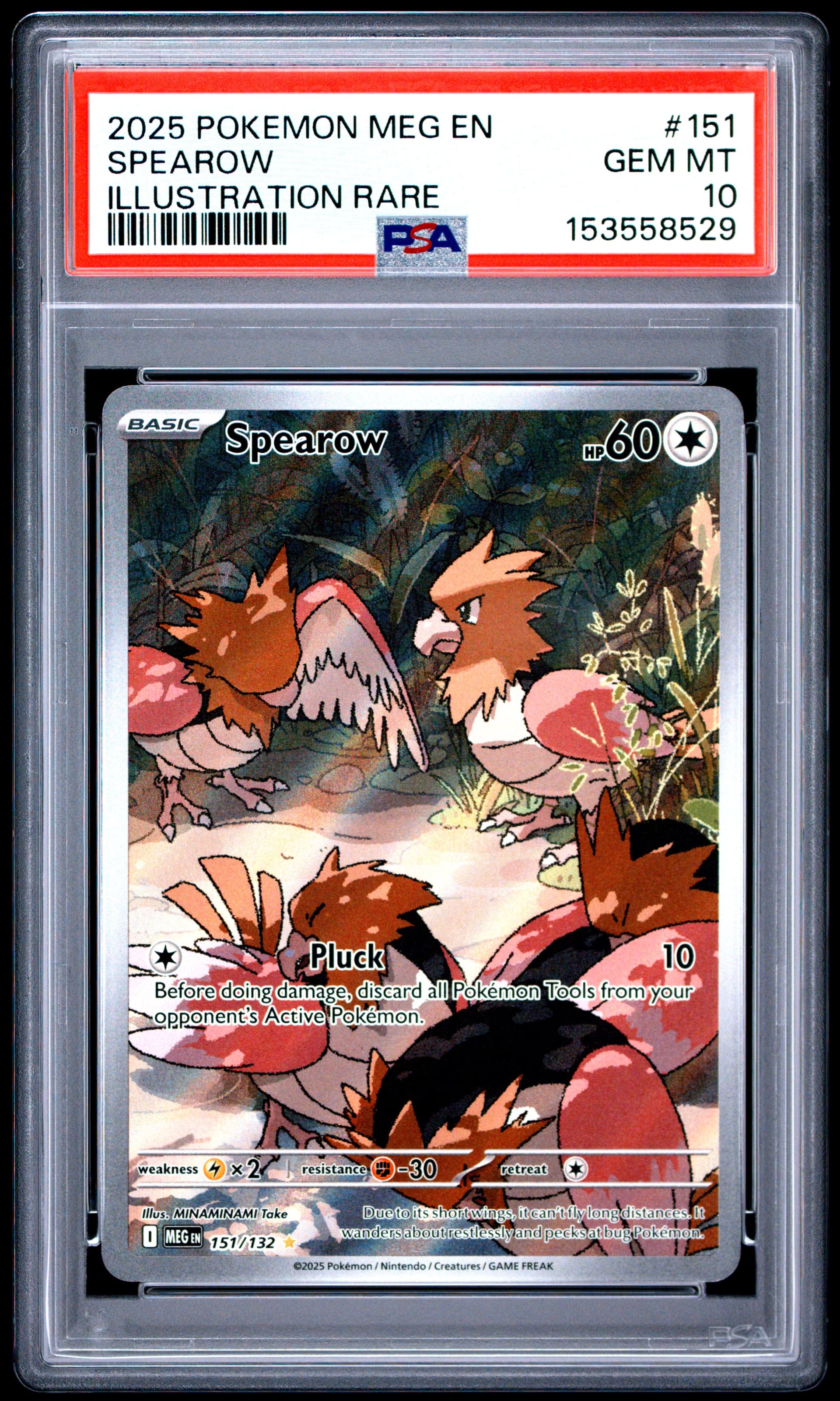 spearow pokemon card value Spearow Pokemon Card 62/64 1995 Great Condition
