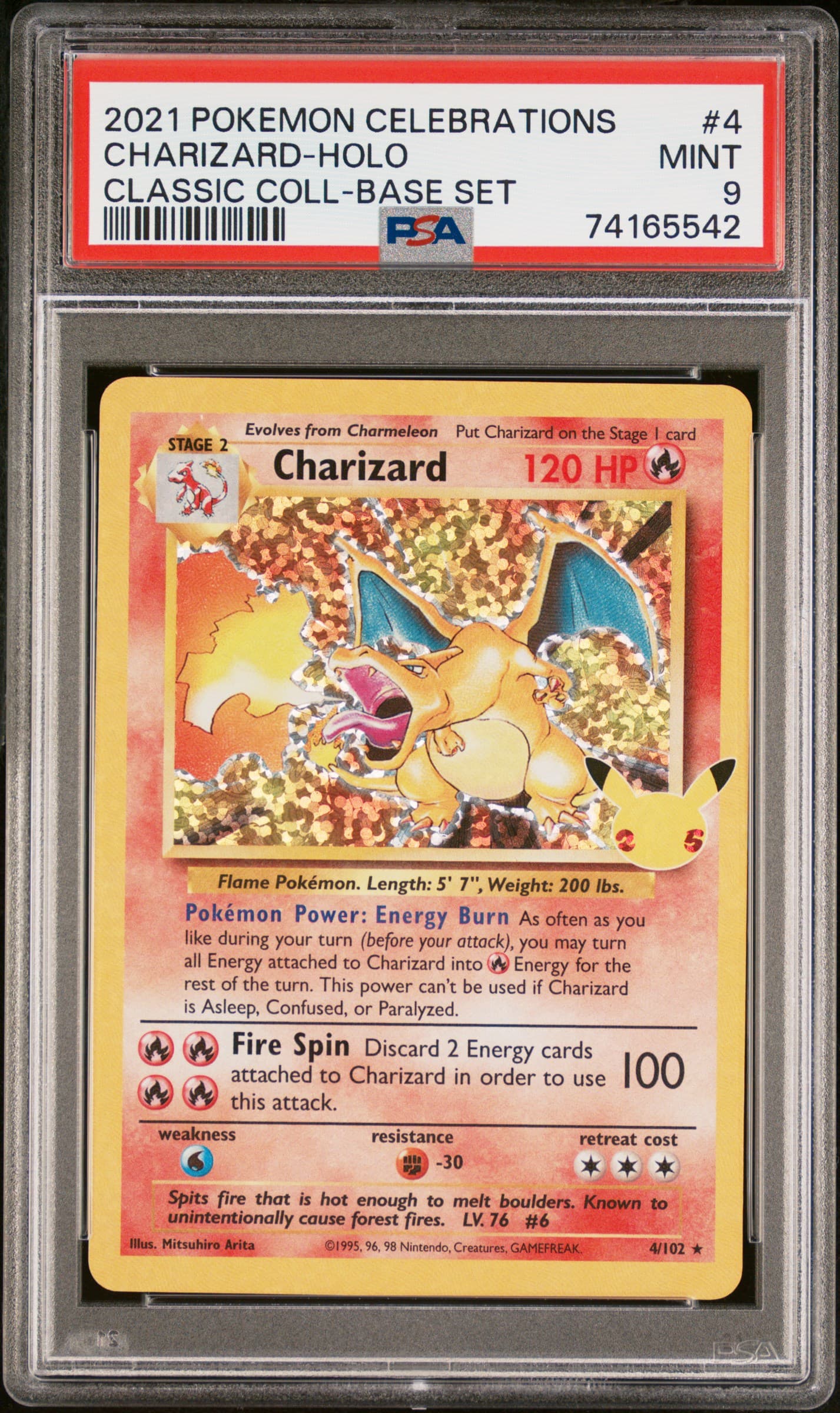 charizard pokemon card celebrations value 2021 Classic Collection #4 PSA 10 Common Lands cementing its place as a must Pulled a Celebrations Charizard! Are